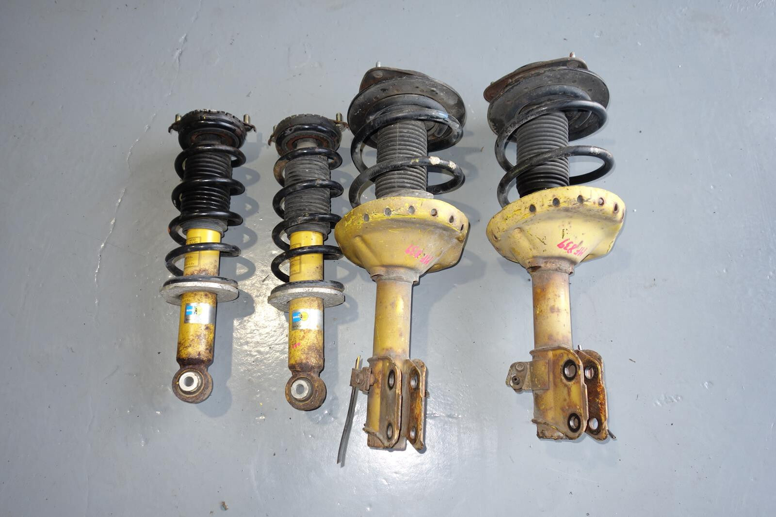 JDM Subaru Legacy Bilstein Shock Spring Strut Front Rear Suspension 05-09 MF-833