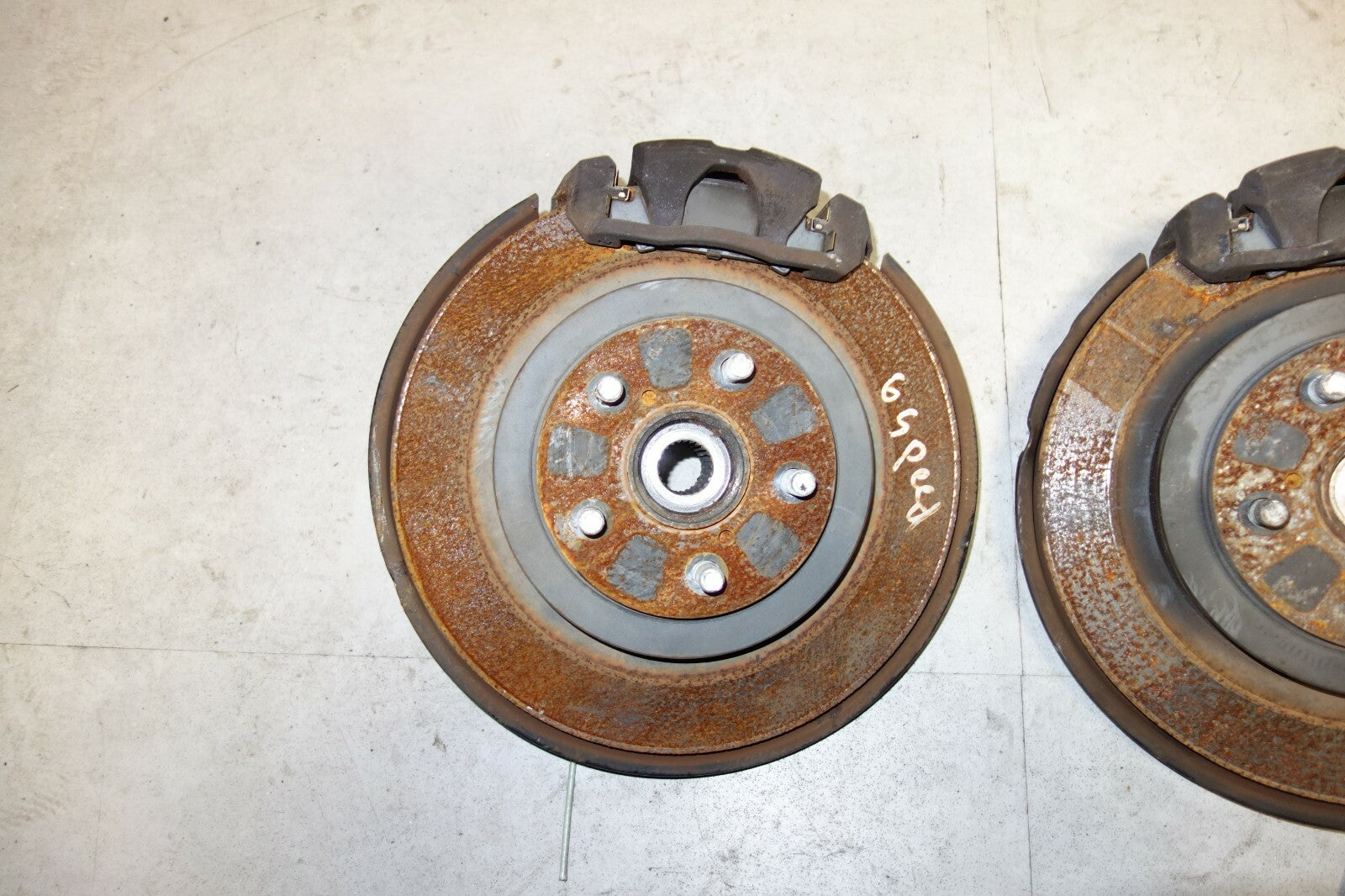 JDM Subaru Legacy 6Speed Rear Spindle Hub Knuckle Caliper 2005-2009