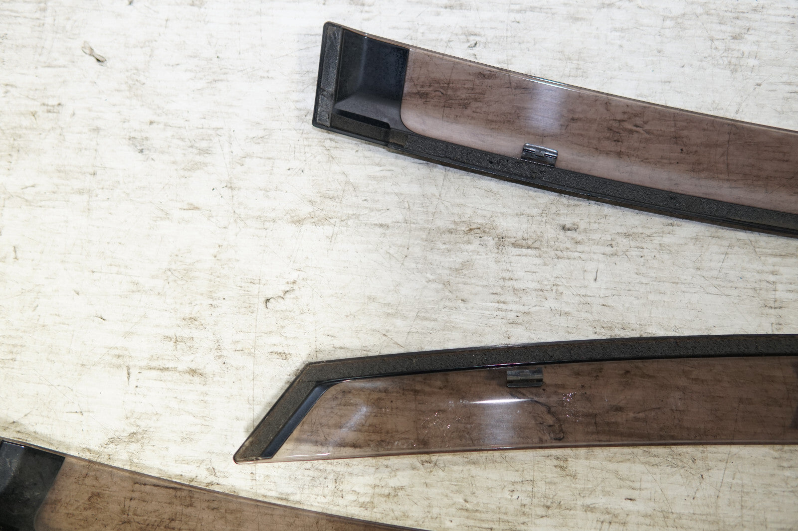 JDM Toyota Prius Window Visors RainGuards Left & Right 2010-2015 ZVW30 Japan