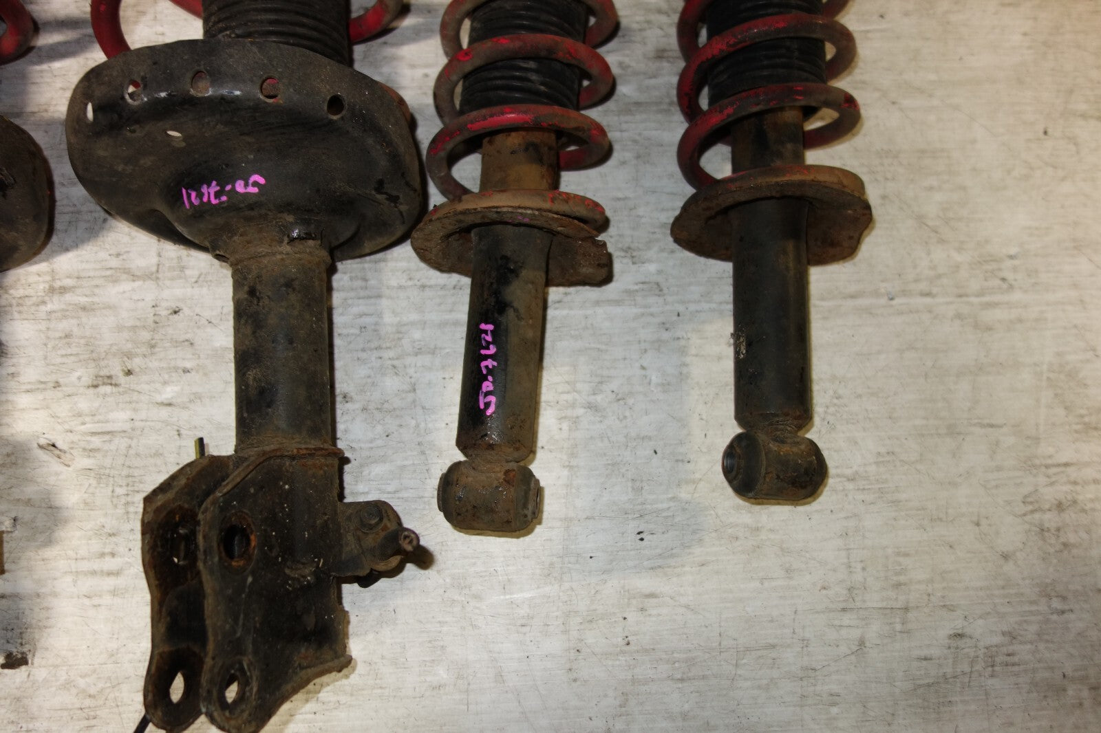 JDM 2005-2009 SUBARU LEGACY STI SHOCKS FRONT & REAR COIL STRUTS