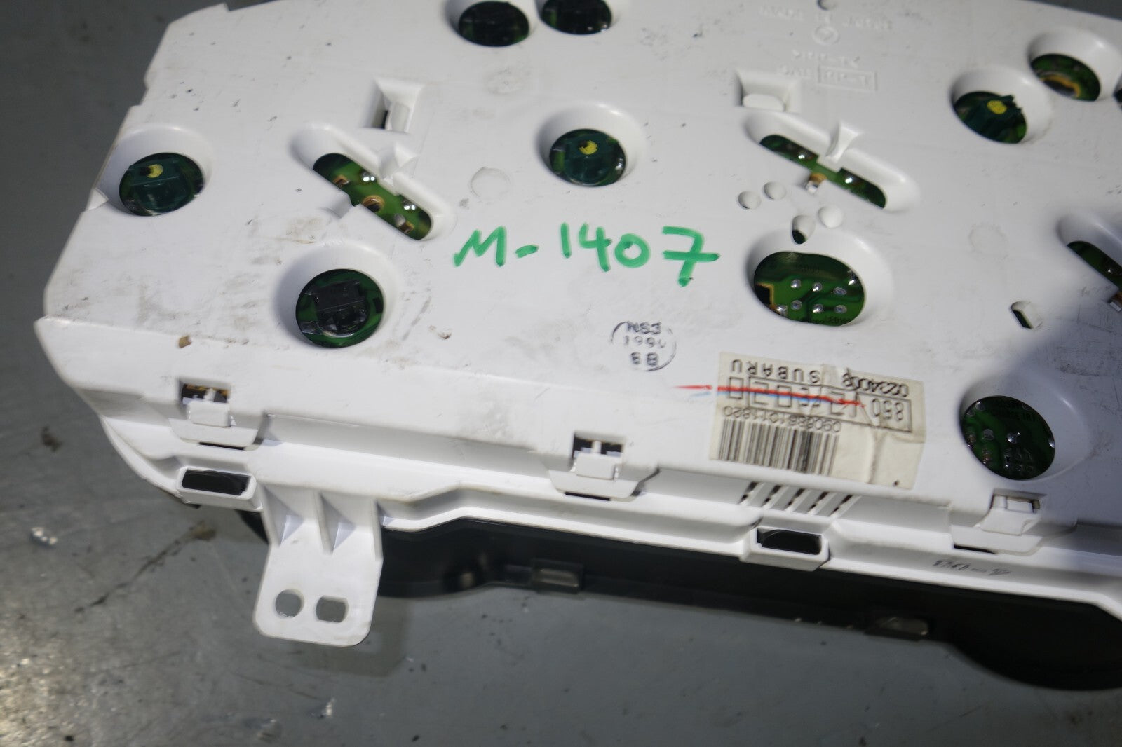 JDM 2002-2003 SUBARU IMPREZA WRX V7 MANUAL GAUGE CLUSTER SPEEDOMETER