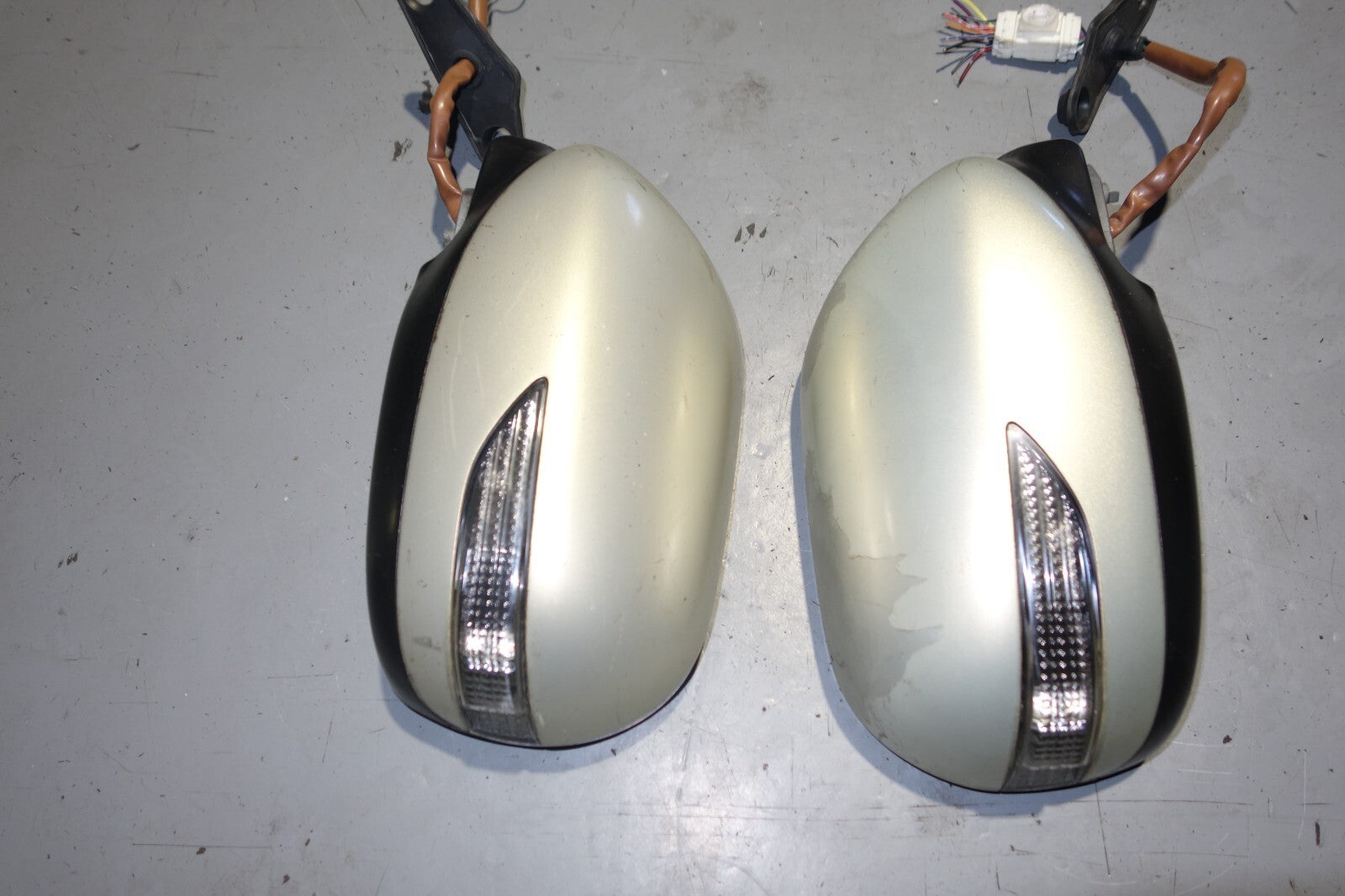 JDM SUBARU IMPREZA WRX STi GRB OEM POWER FOLDING MIRRORS AUTO FLIP 2008-2014