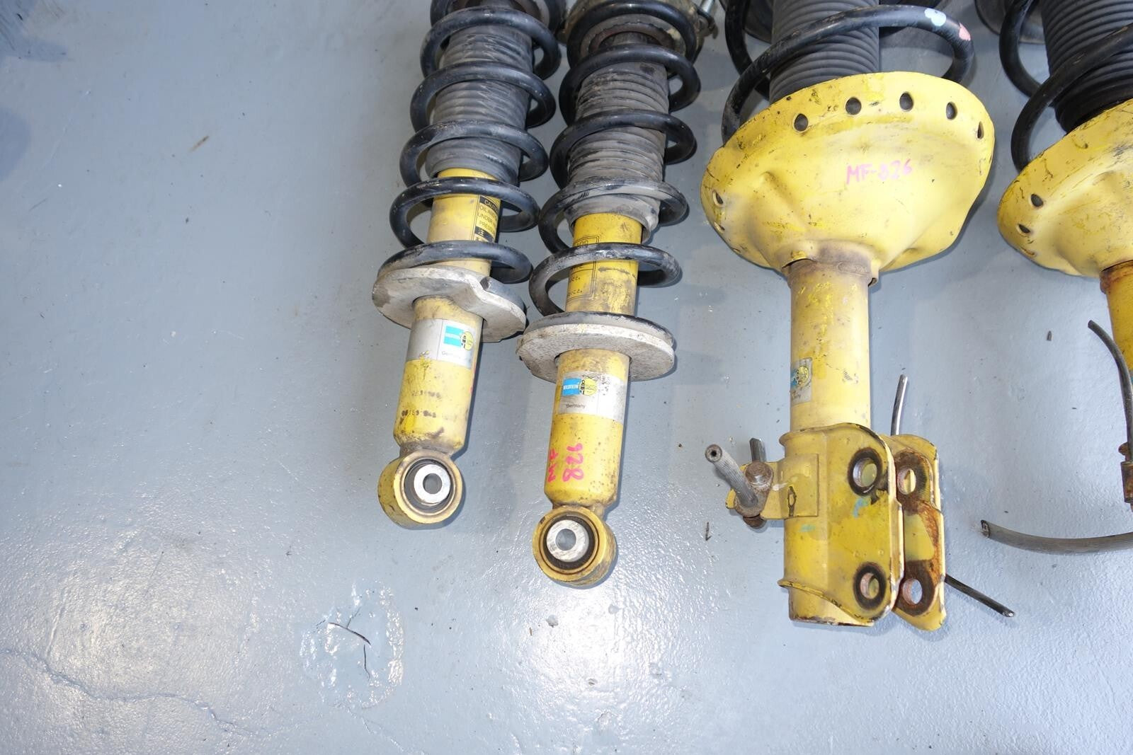 JDM SUBARU LEGACY BILSTEIN SPEC-B SHOCKS FRONT & REAR STRUTS COIL 05-2009 MF-826