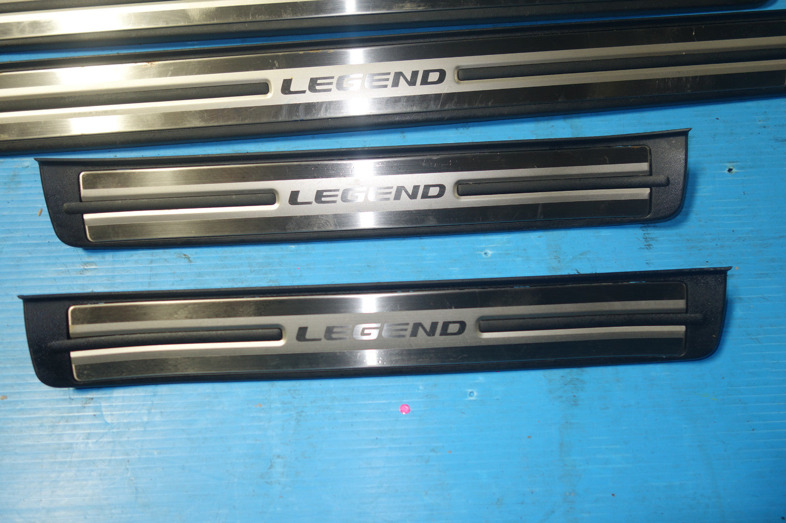 JDM Acura RL Chrome OEM Front Rear Door Sills Plates Steps 2005-2008 #5258