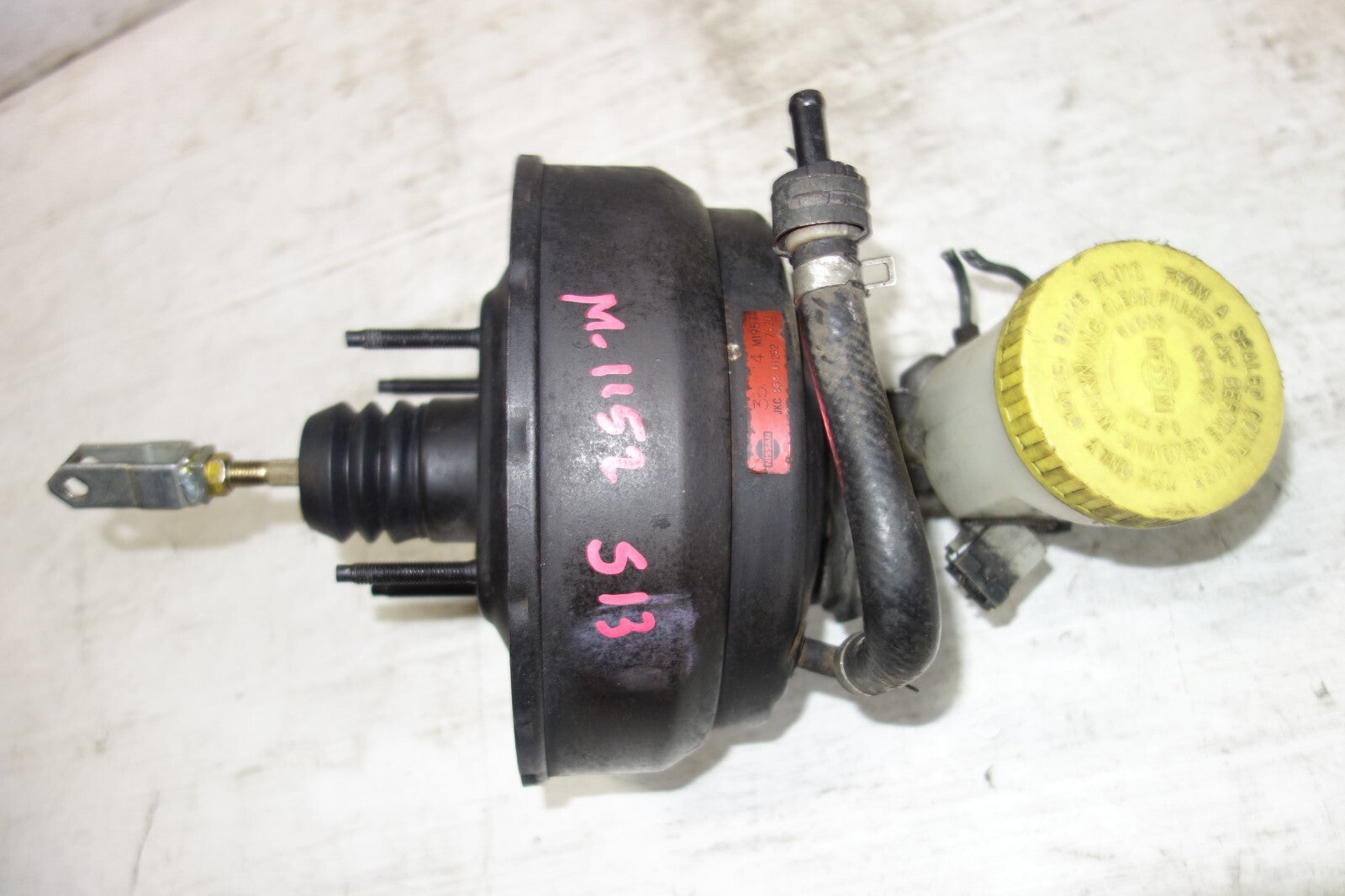 JDM NISSAN S13 PRS13 A80SX BRAKE BOOSTER MASTER CYLINDER S14 852-01252