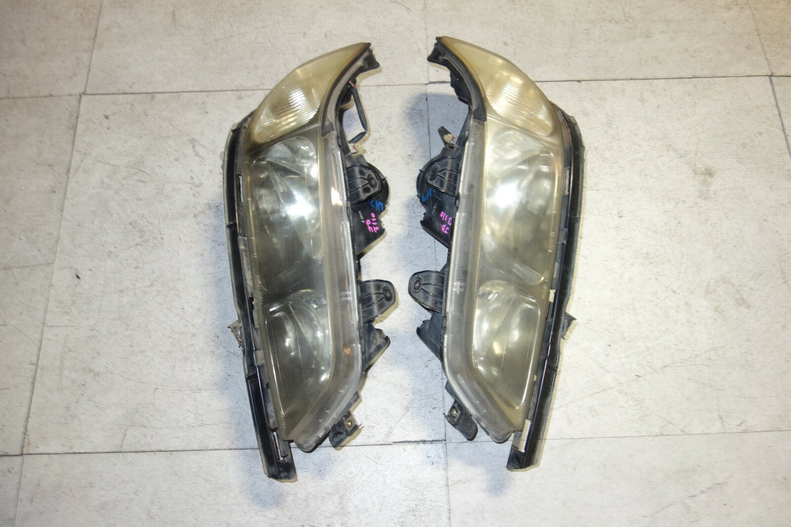 JDM HONDA ACCORD EURO R CL1 CH9 CF4 OEM HID HEAD LIGHTS HEAD LAMPS 1998-2002