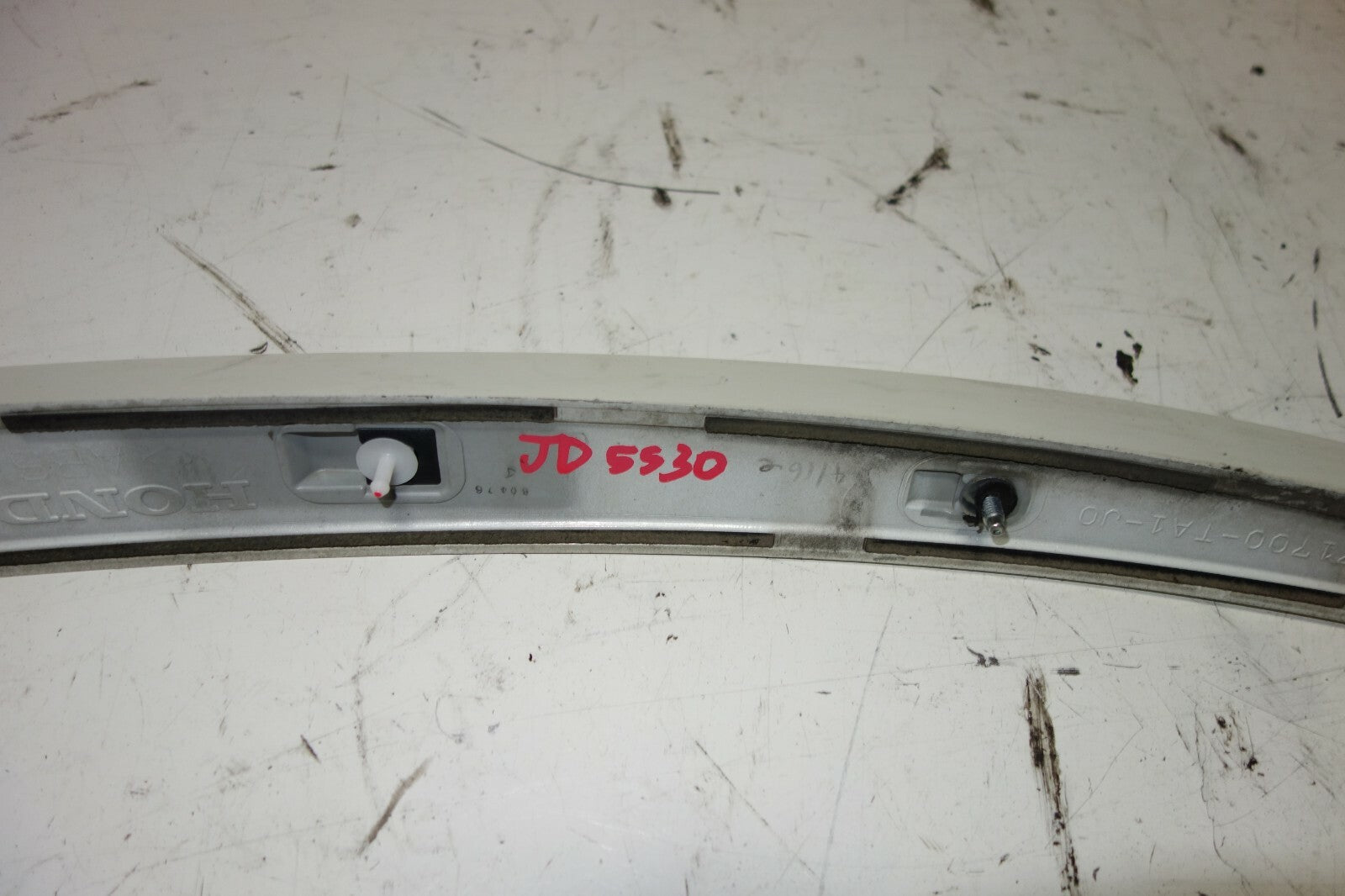 JDM Honda Accord CP3 Rear Decklid Spoiler Wing 4-door Sedan White 2008-2012