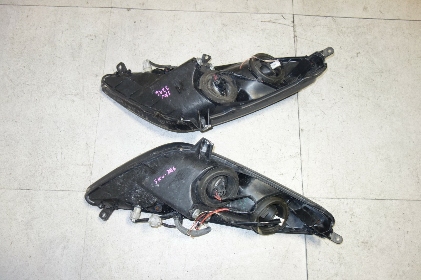 JDM Toyota Celica Genuine OEM Headlights Light Halogen Pair zzt231 2000-2005