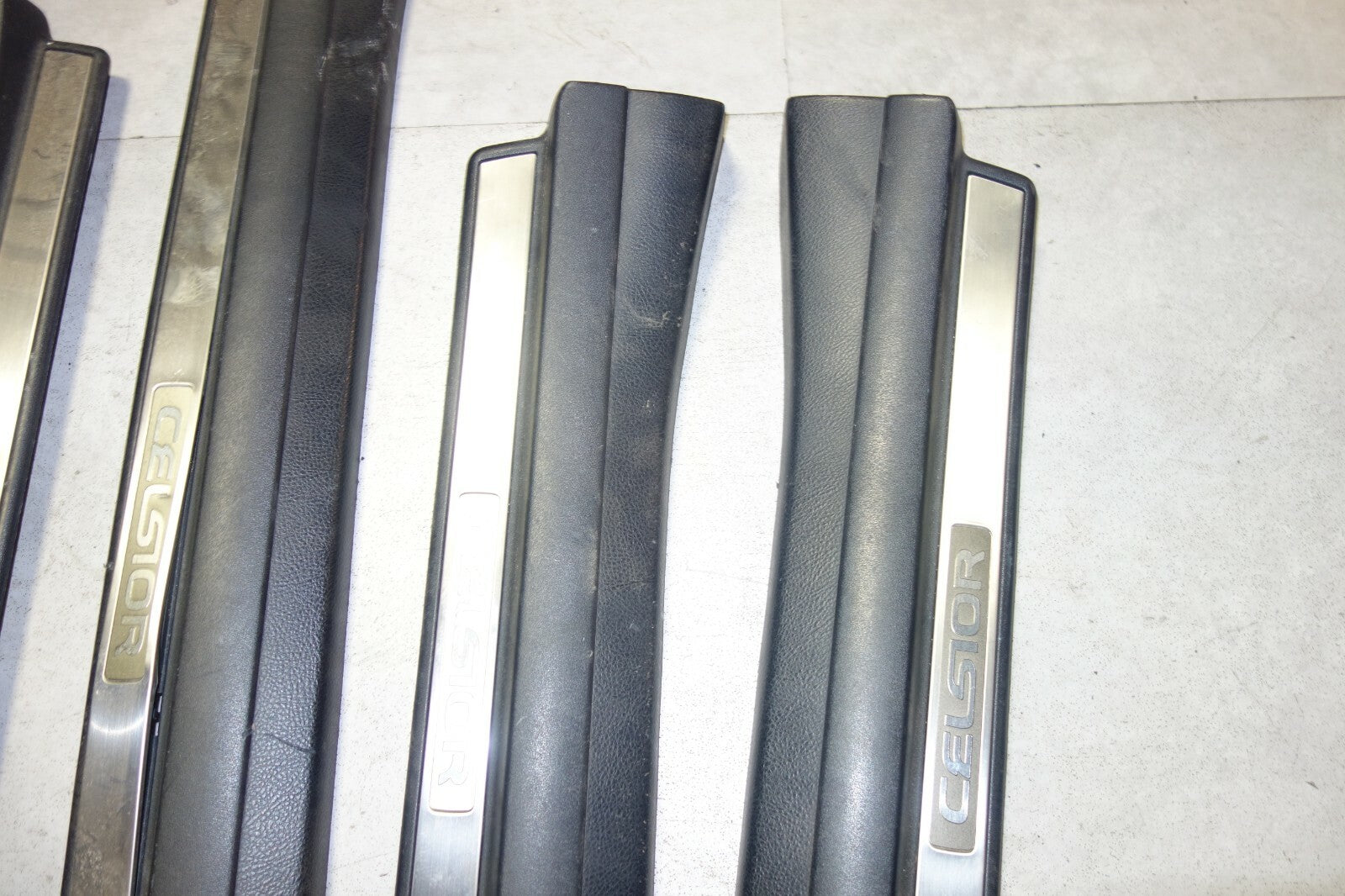 JDM Lexus LS430 Toyota Celsior Door Sills Scuff Plates 2001-2006 UCF30 UCF31