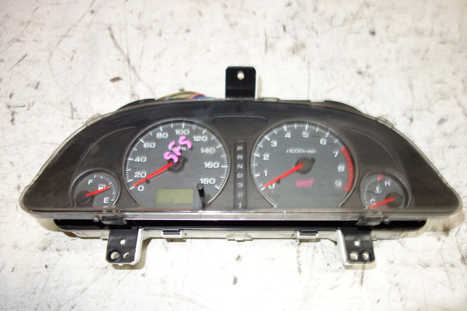 JDM SUBARU FORESTER STi SF5 AUTOMATIC GAUGE CLUSTER SPEEDOMETER 1998-2002