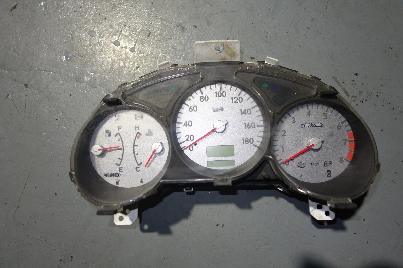JDM SUBARU FORESTER SG5 MANUAL 5 SPEED GAUGE CLUSTER SPEEDOMETER 2003-2008