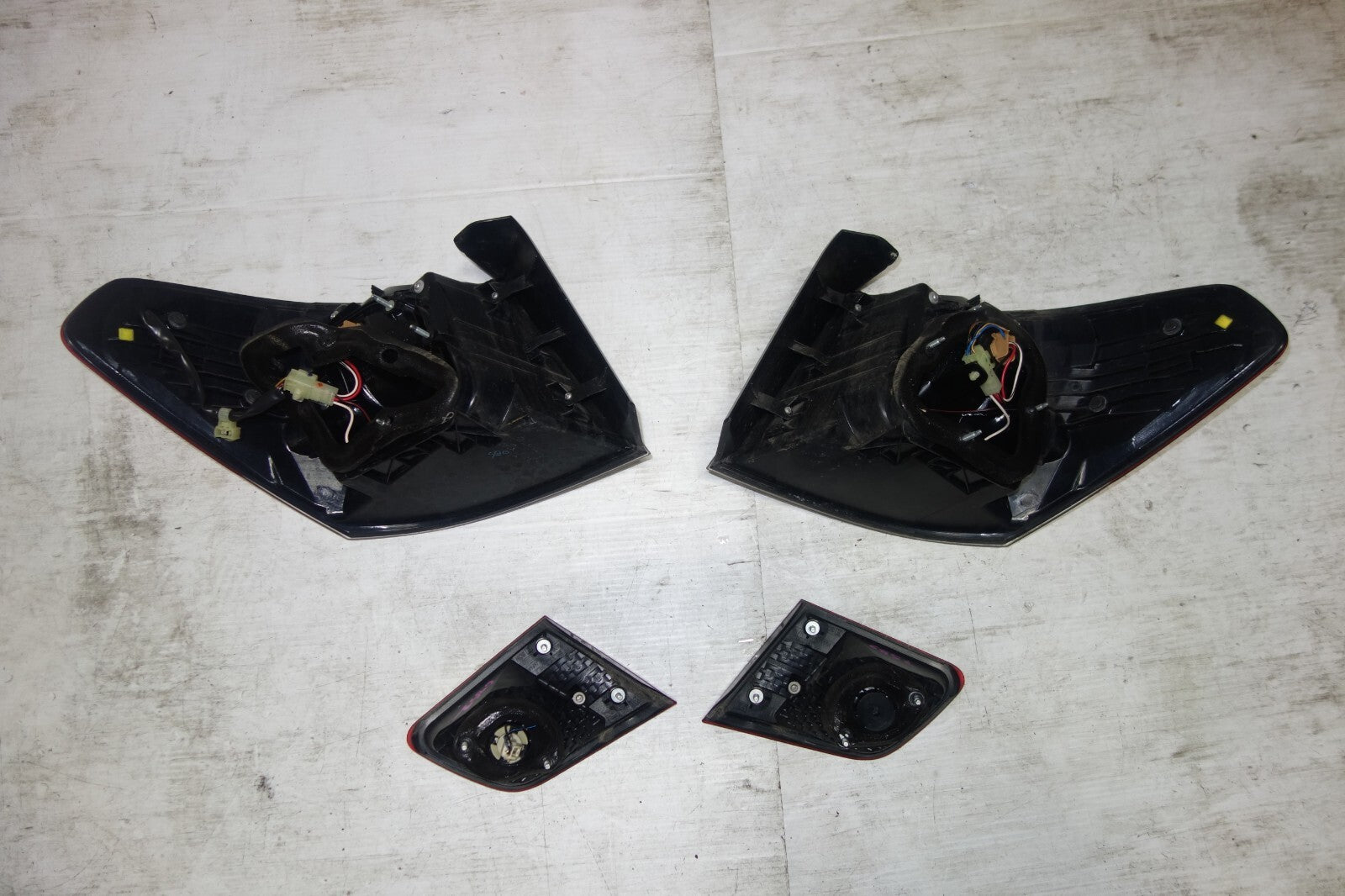 JDM Subaru Legacy Sedan OEM Tail Lights Lamps Trunk Inner Outer 2010-2014