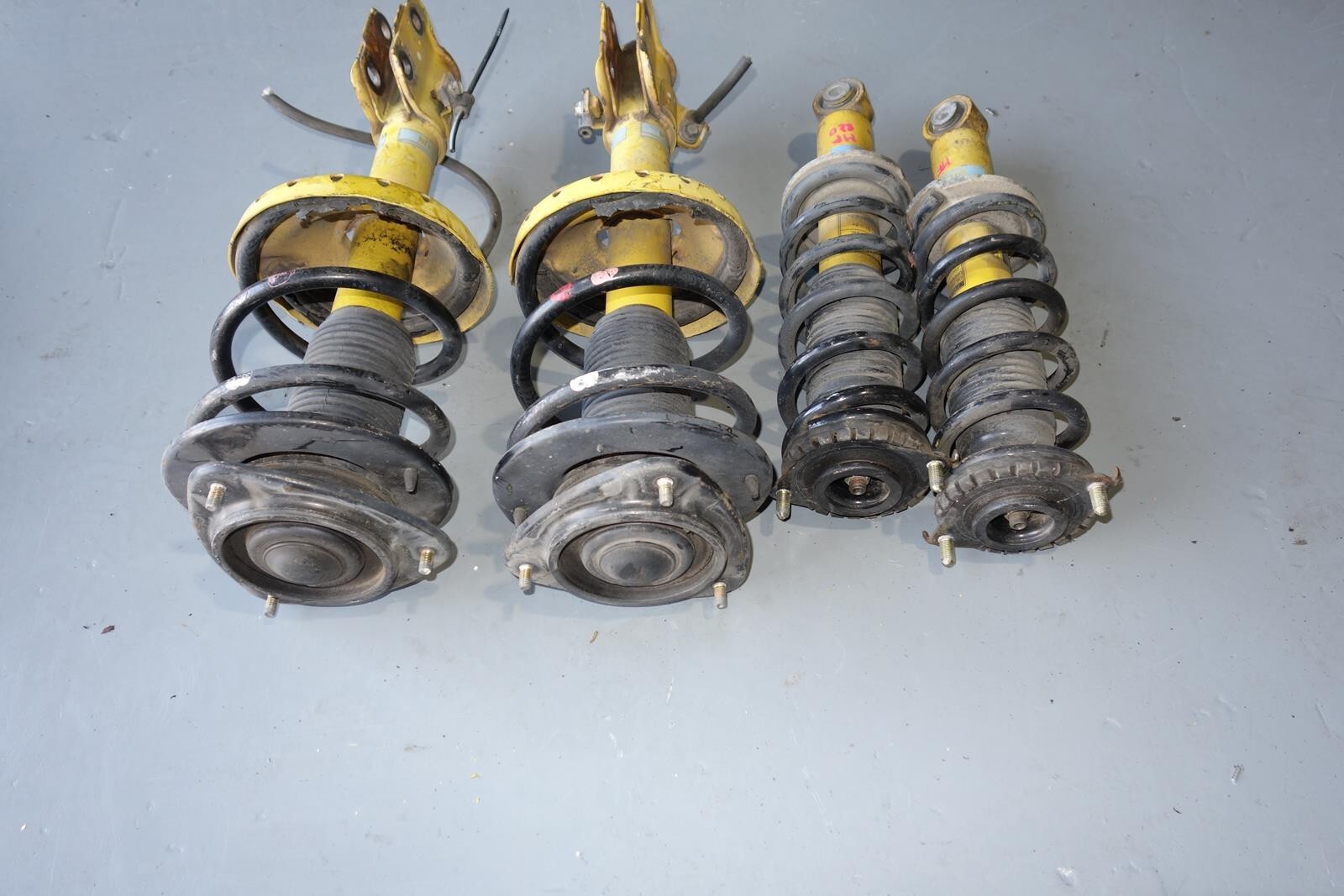 JDM SUBARU LEGACY BILSTEIN SPEC-B SHOCKS FRONT & REAR STRUTS COIL 05-2009 MF-827