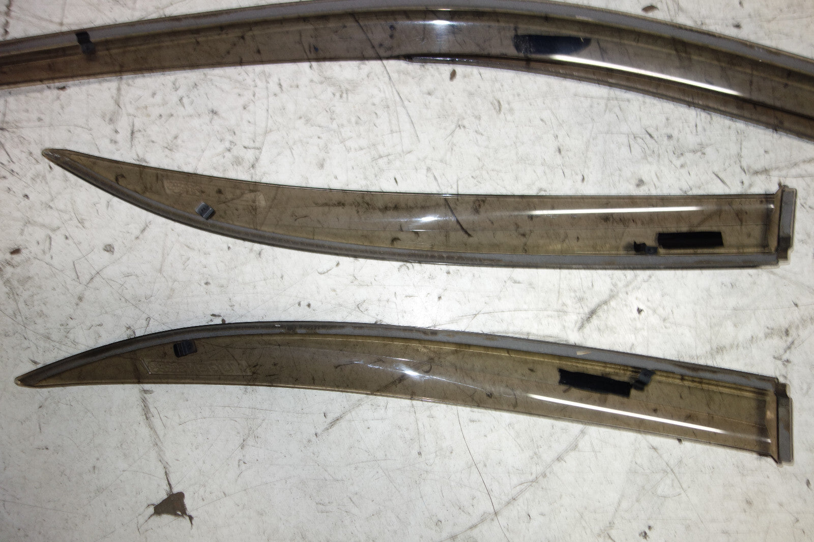 JDM Acura RL OEM Mugen Window Visors Rain Guards 2005-2008 Honda Legend KB1