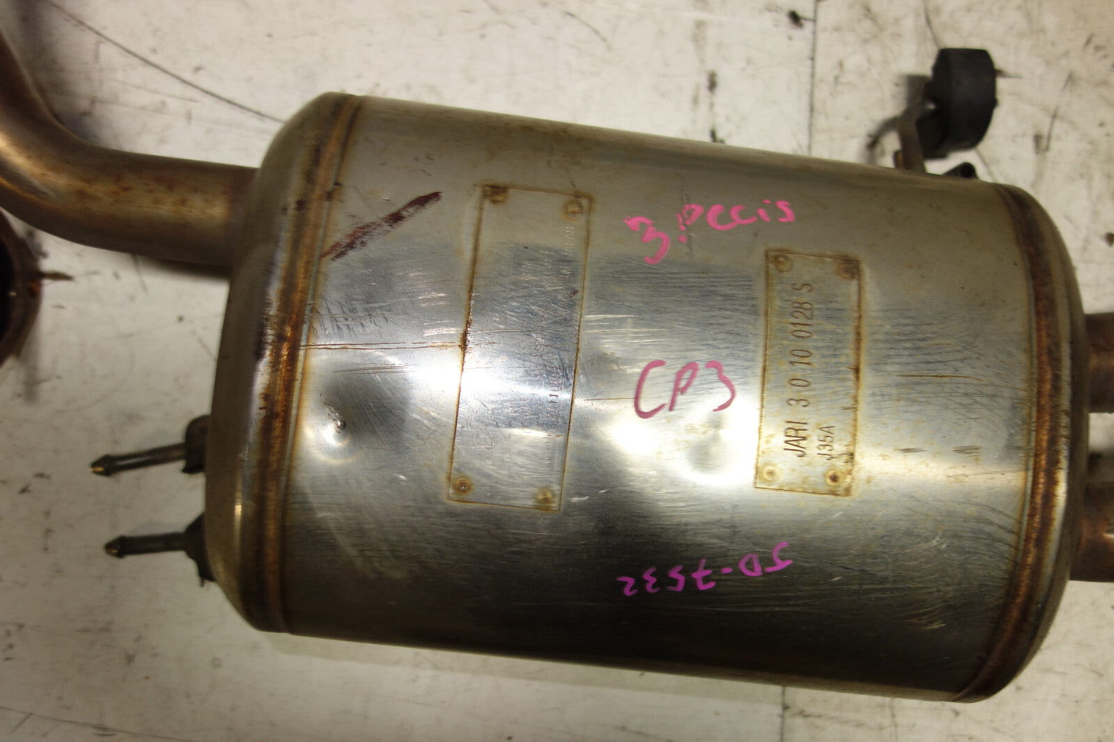 JDM Honda Accord V6 CP3 MUGEN POWER Sport Exhaust Muffler System 2008-2012 Rare