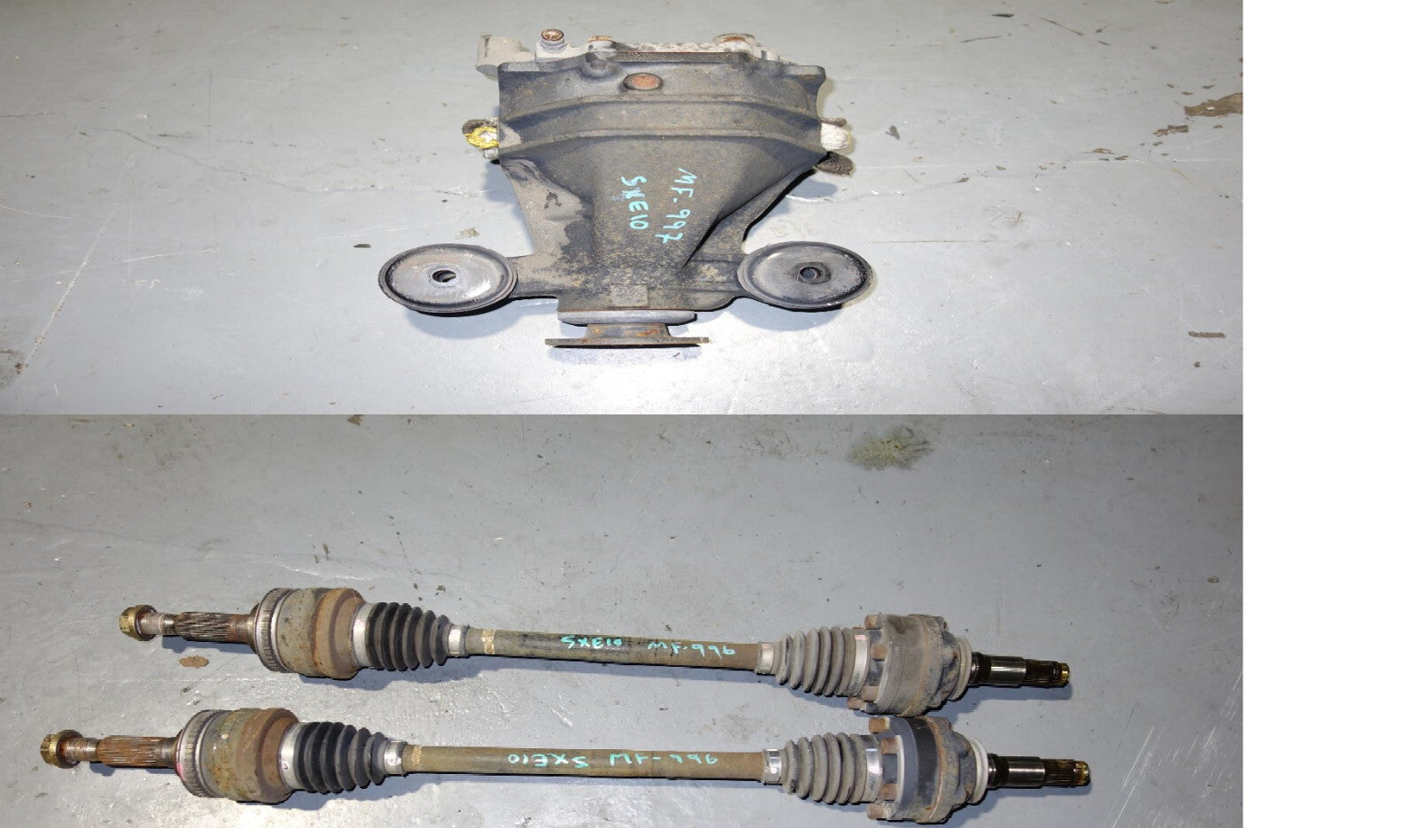 JDM Toyota Altezza 3S-GE Beams 6speed LSD Rear Differential CV Axles 1998-2005