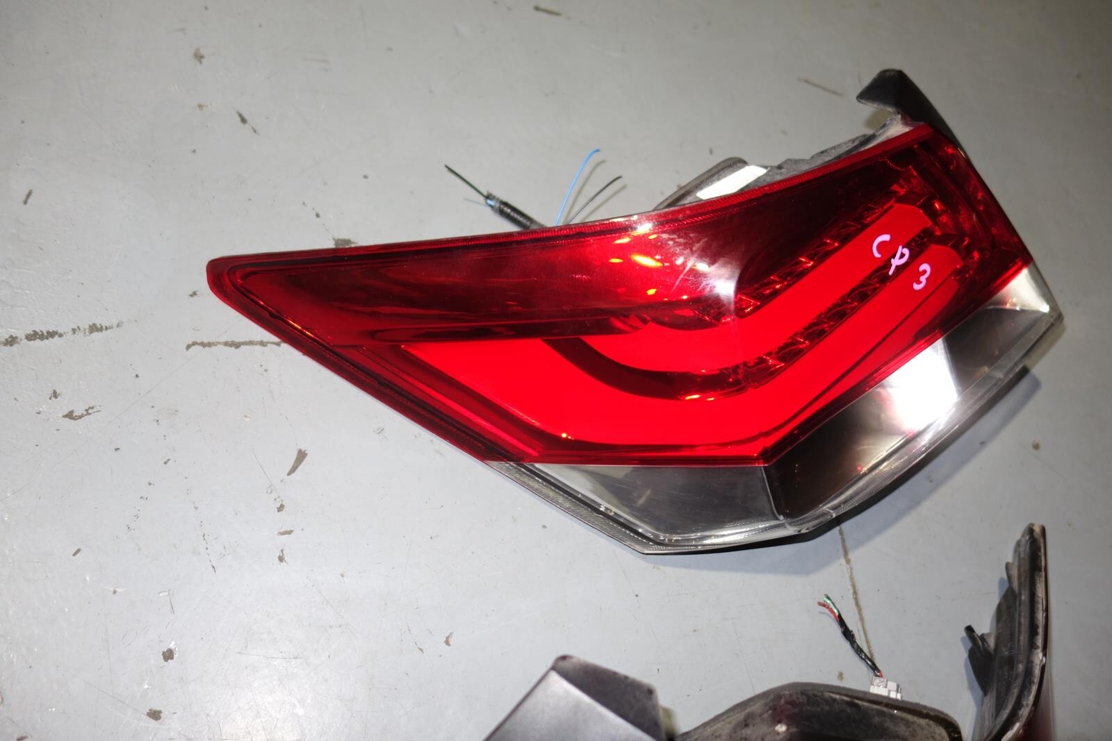 HONDA ACCORD INSPIRE CP3 TAIL LIGHTS TAIL LAMPS 4 DOOR 2008-2009-2010-2011-2012