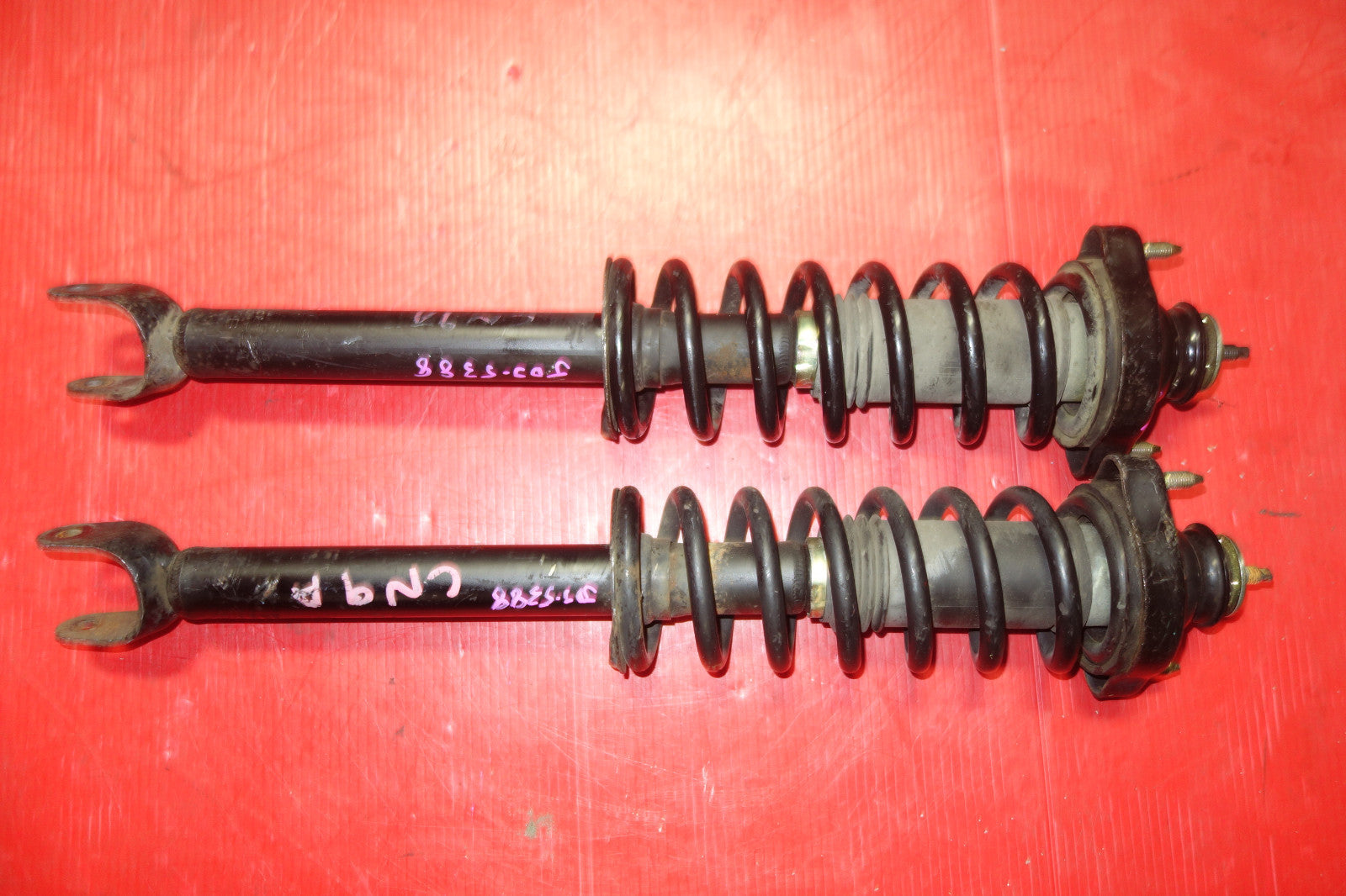 JDM Mitsubishi Lancer Evo4 OEM Rear Shocks Struts Left Right CN9A 1996-1998