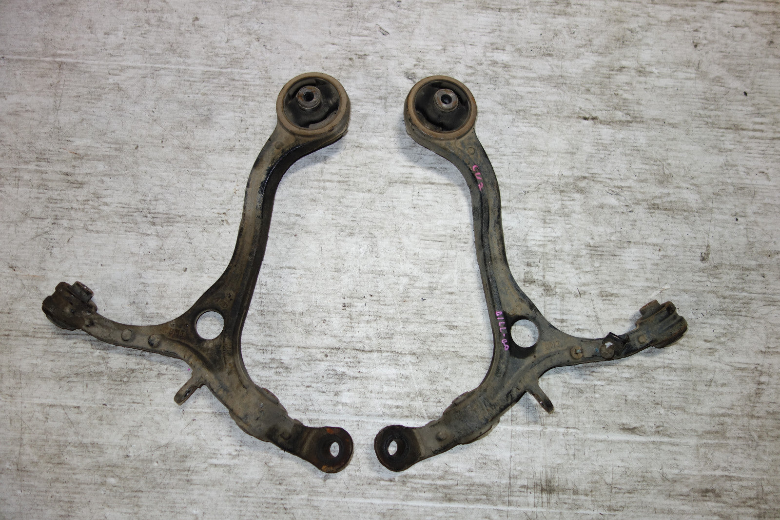 JDM Acura TSX OEM Front Lower Control Arms Pair Left Right 2009-2014 Honda OEM