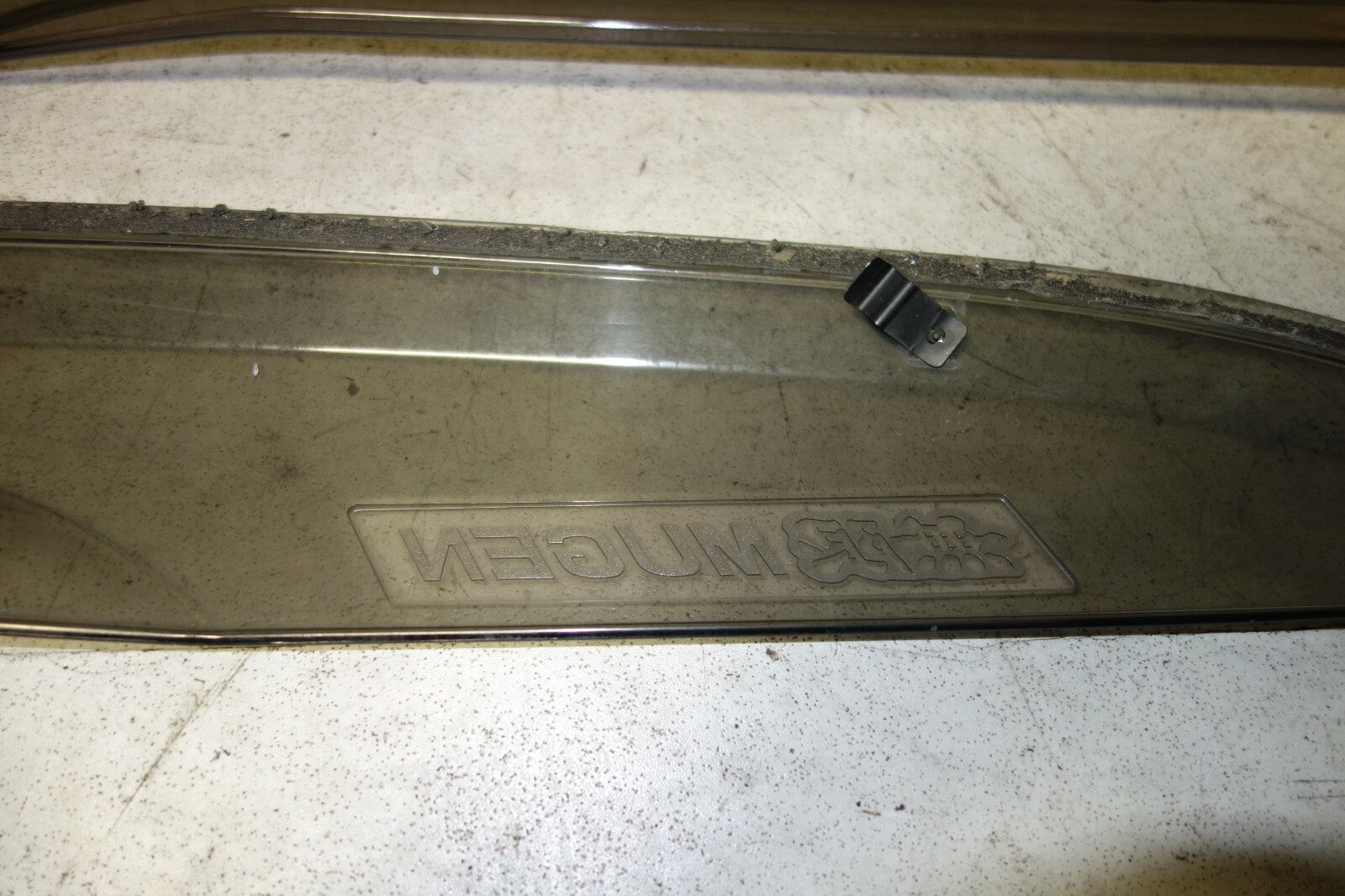 JDM 2003-2007 HONDA INSPIRE ACCORD UC1 MUGEN WINDOW VISORS OEM RAIN GUARDS RARE