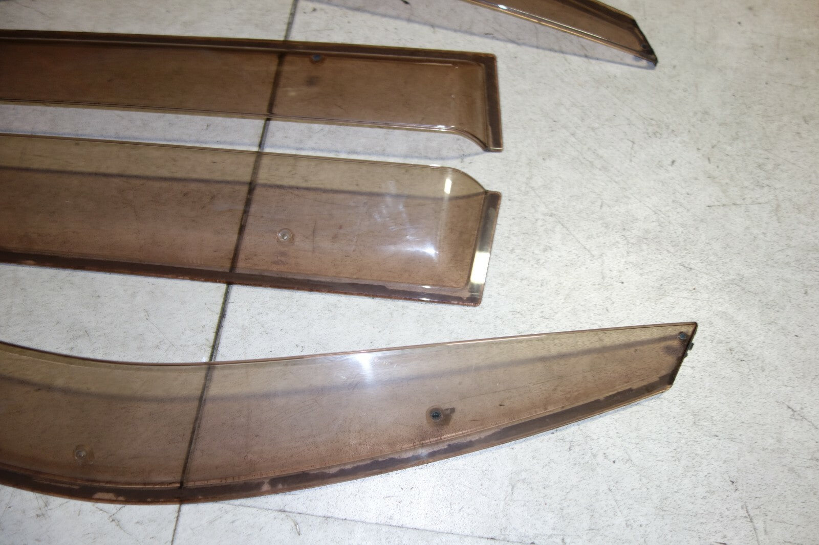 JDM Nissan X-Trail GT OEM PNT30 Window Visors Left & Right Japan 2000-2006