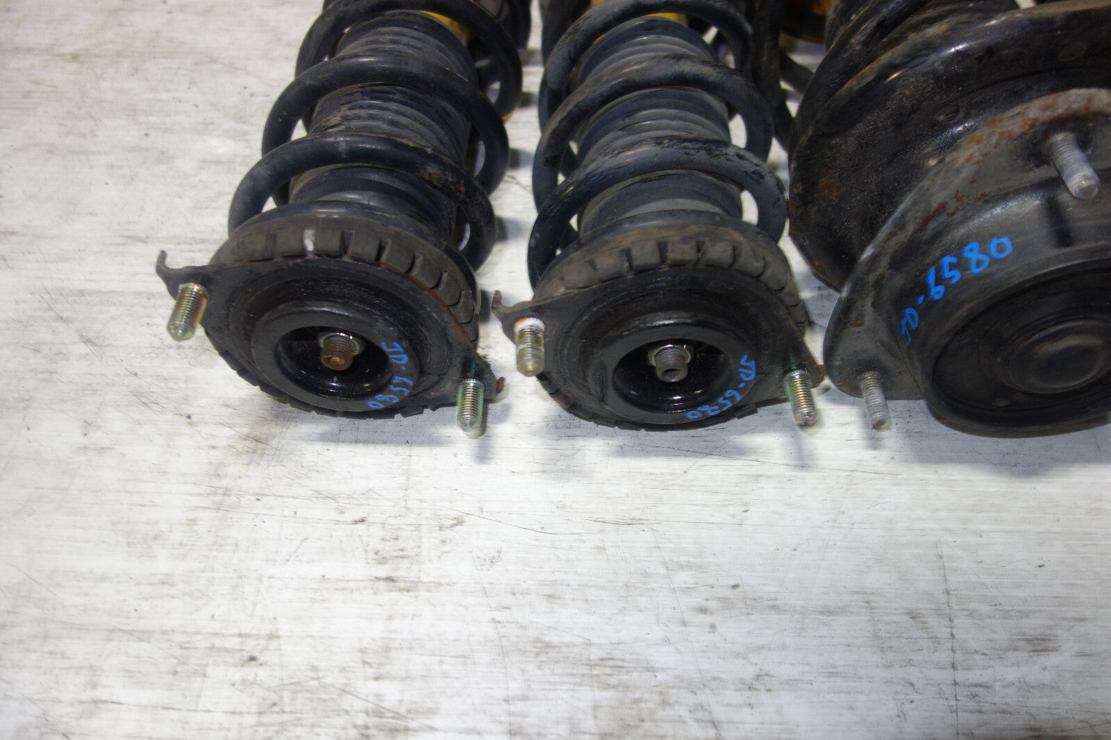 JDM Subaru Legacy Bilstein Front Shocks Coil Springs Strut Suspension 1998-2004