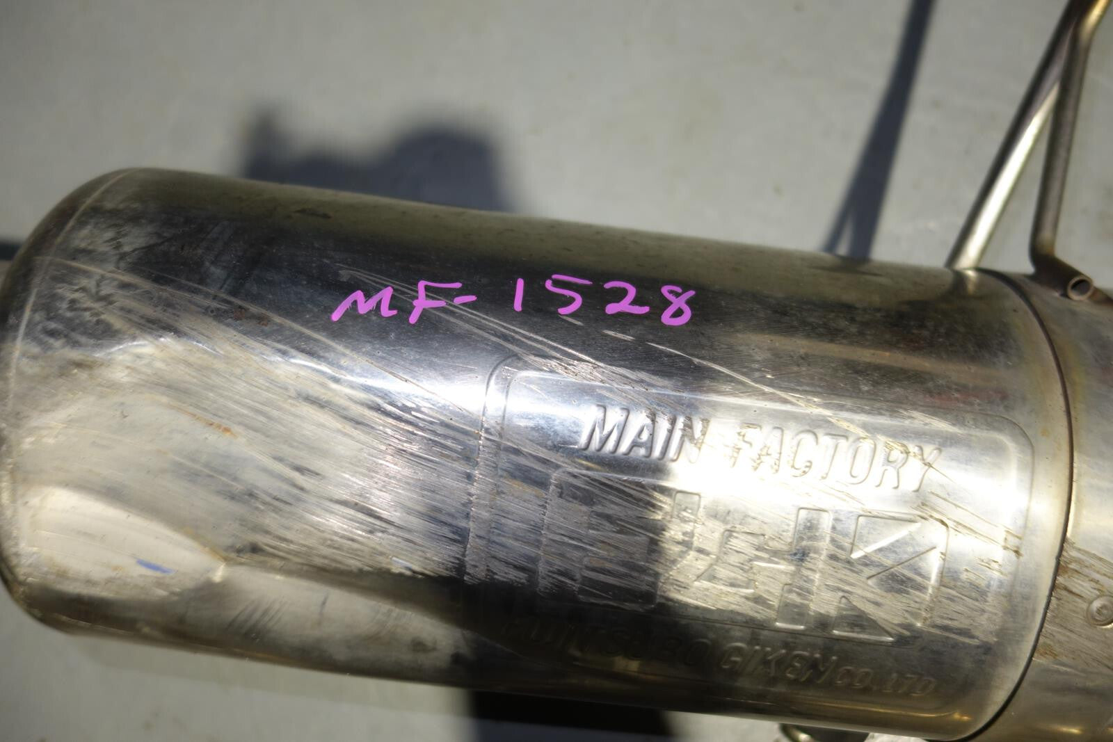 JDM Subaru Impreza WRX STi Fujitsubo FGK Exhaust Muffler Rare GDA GDB 2000-2007