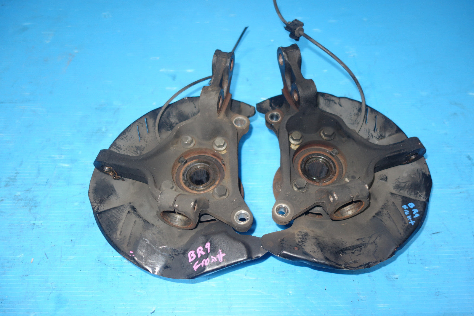 JDM Subaru Legacy Outback OEM Front Wheel Hubs Bearing Knuckle Spindle 2005-2014