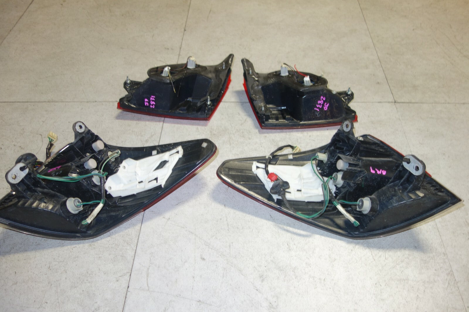 JDM Subaru Legacy BR9 Wagon Taillights Tail Lamps 2010 2011 2012 2013 2014