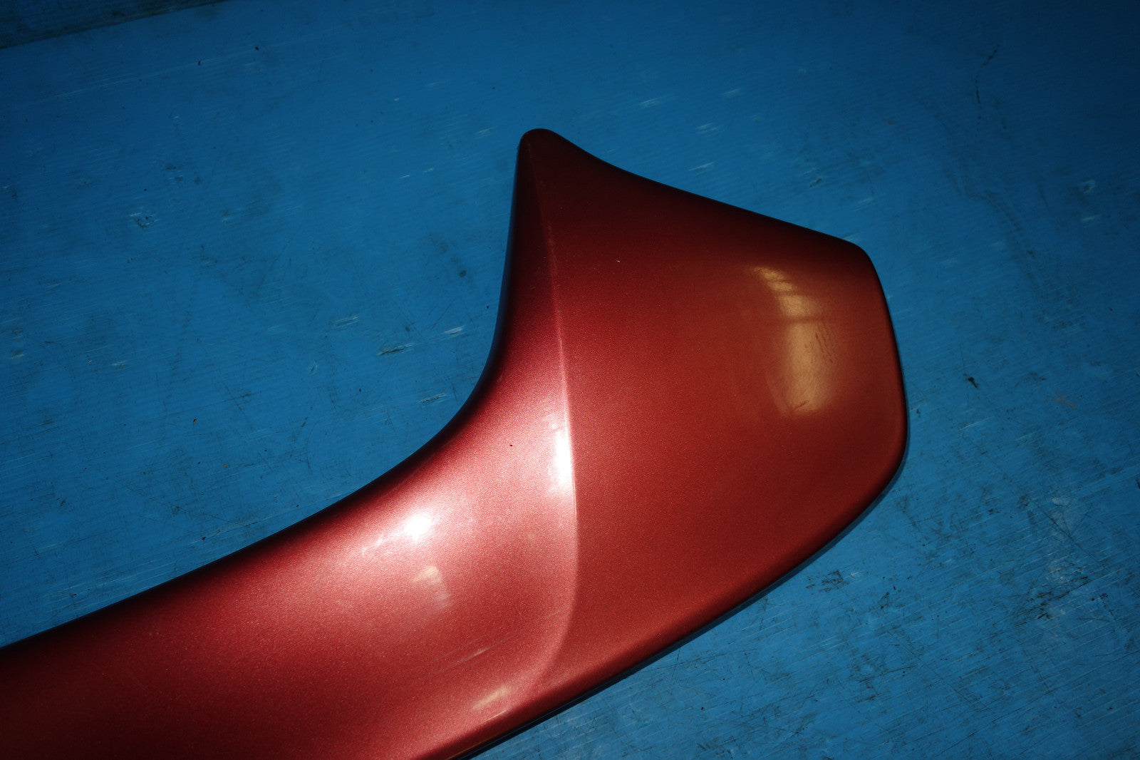 JDM Impreza OEM Stock Rear Spoiler Wing & Brake Light Sedan Orange GDA 2002-2007