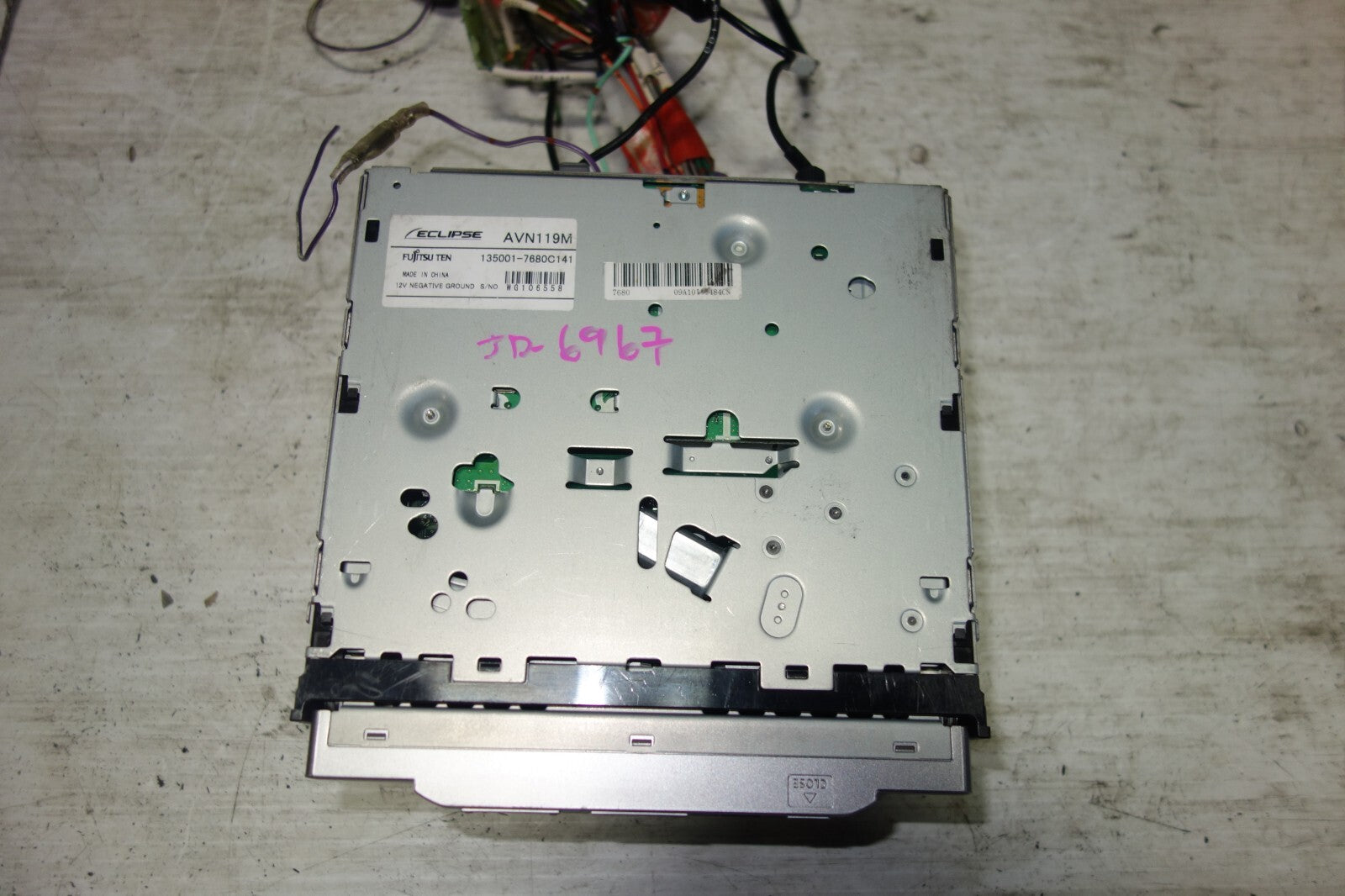 JDM Eclipse avn119m Memory Navigation LCD Screen Disc