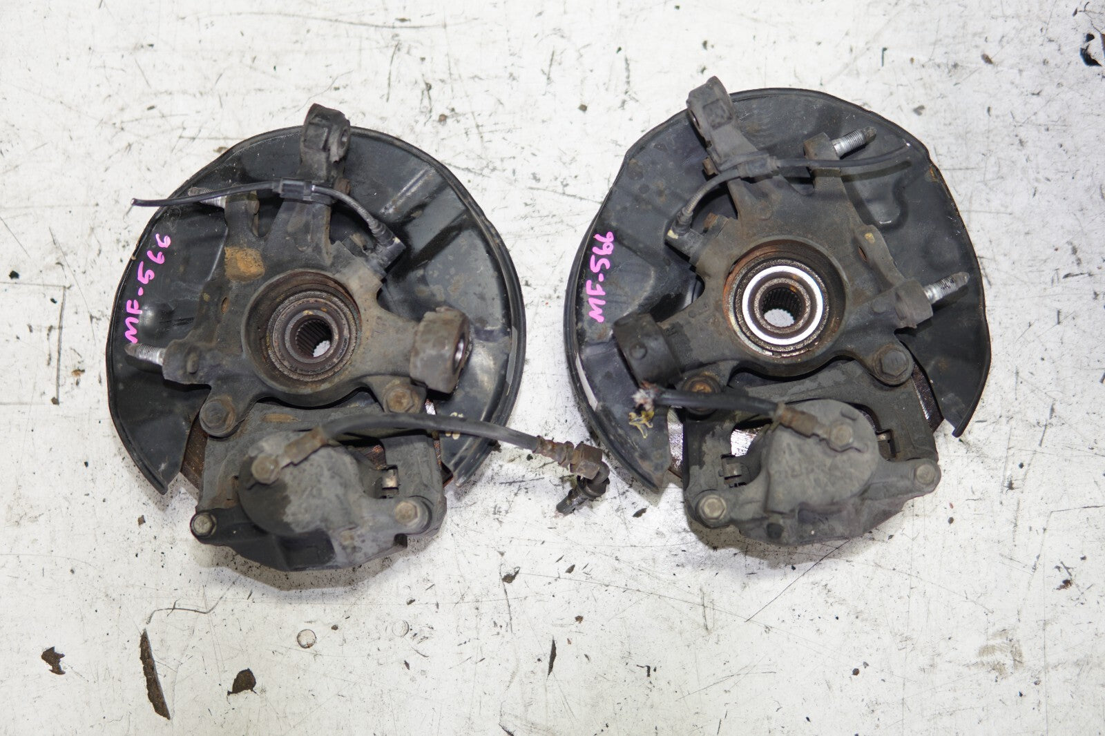 JDM Toyota Celica ZZTR230 Front Spindles Brake Calipers Hubs Super Strut Model