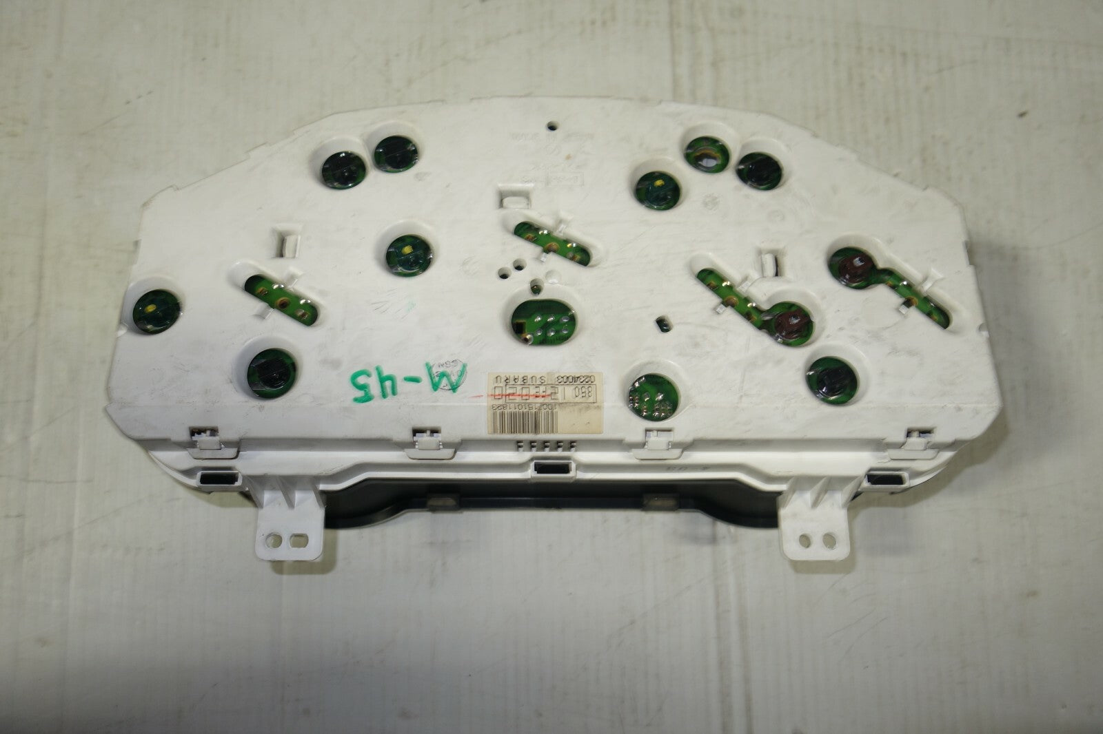 JDM 2002-2003 SUBARU IMPREZA WRX V7 MANUAL 5 SPEED GAUGE CLUSTER SPEEDOMETER