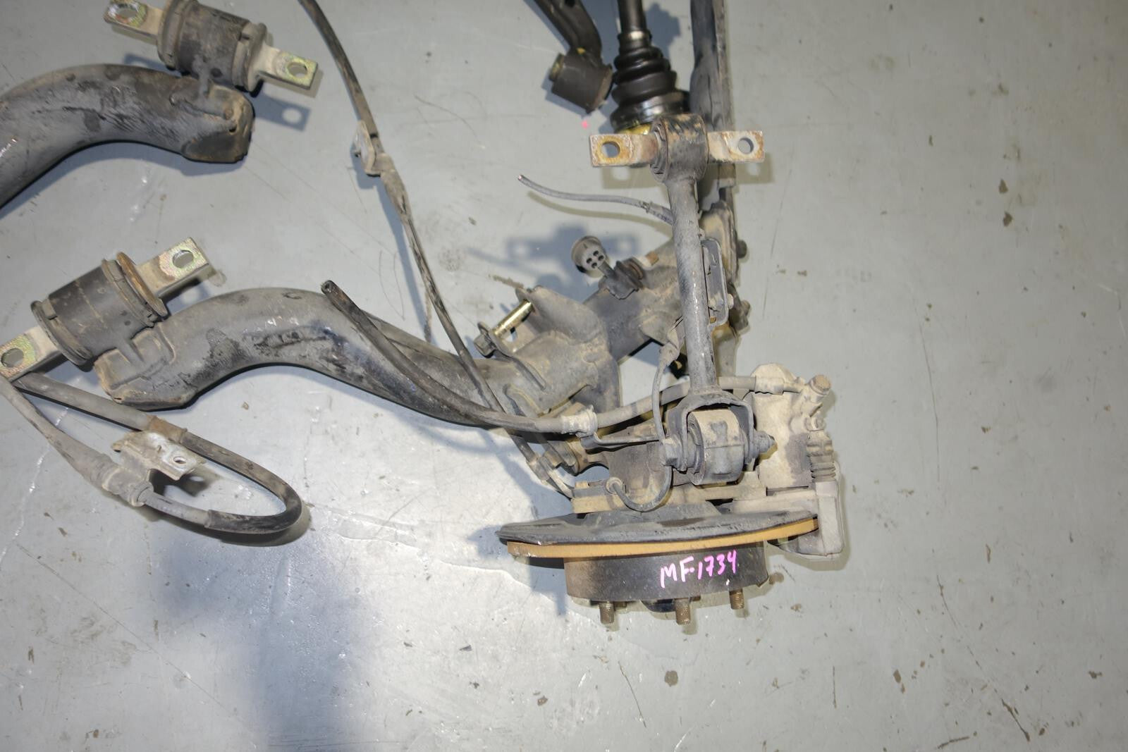 JDM Acura RSX DC5 5 Lug Brake Calipers Spindles Hub Trailing Arm 2002-2006 Civic