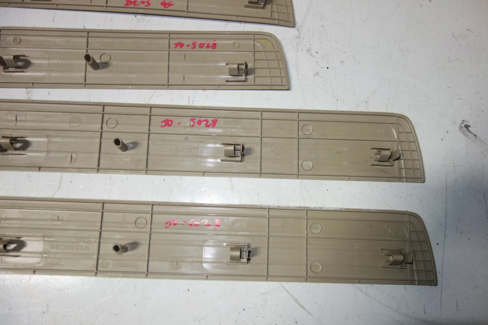 JDM Honda Accord Door Sills Scuff Plates Sedan 4-dr 2003-2007
