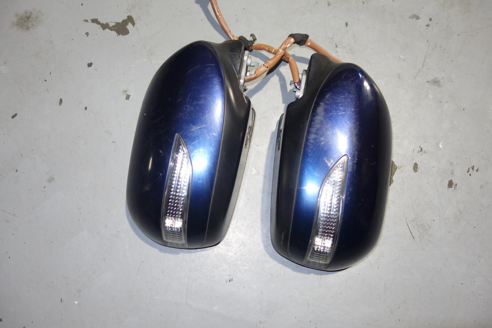 JDM Subaru Impreza WRX STi Mirrors GRB Power Folding Mirrors 2008-2014 OEM
