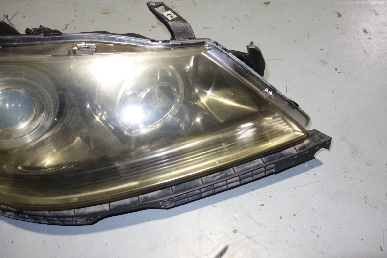 JDM 05-08 GENUINE ACURA RL CLEAR OEM HID HEAD LIGHTS KB1 HEADLIGHTS PAIR LH & RH