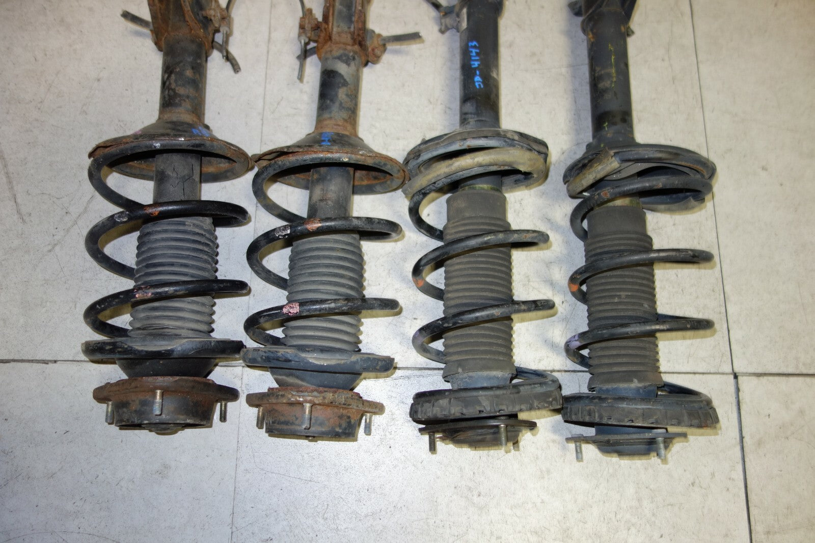Subaru Impreza WRX Genuine Shocks Struts Coil Springs Suspension Low Miles 02-03