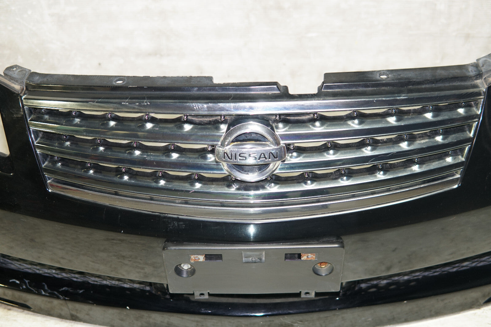 JDM Infiniti M35 M45 OEM Front Bumper Cover Lip Grille 2006 2007 Nissan Fuga
