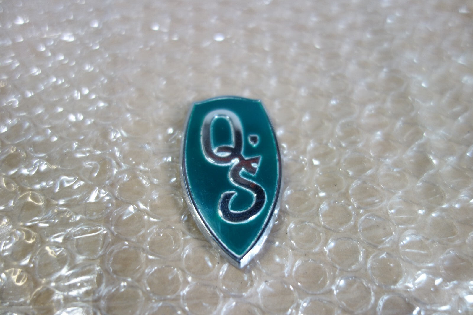 JDM Nissan 240SX Silvia S14 Green Q'S Emblem Badge 7889667F60 Genuine 1995-1998