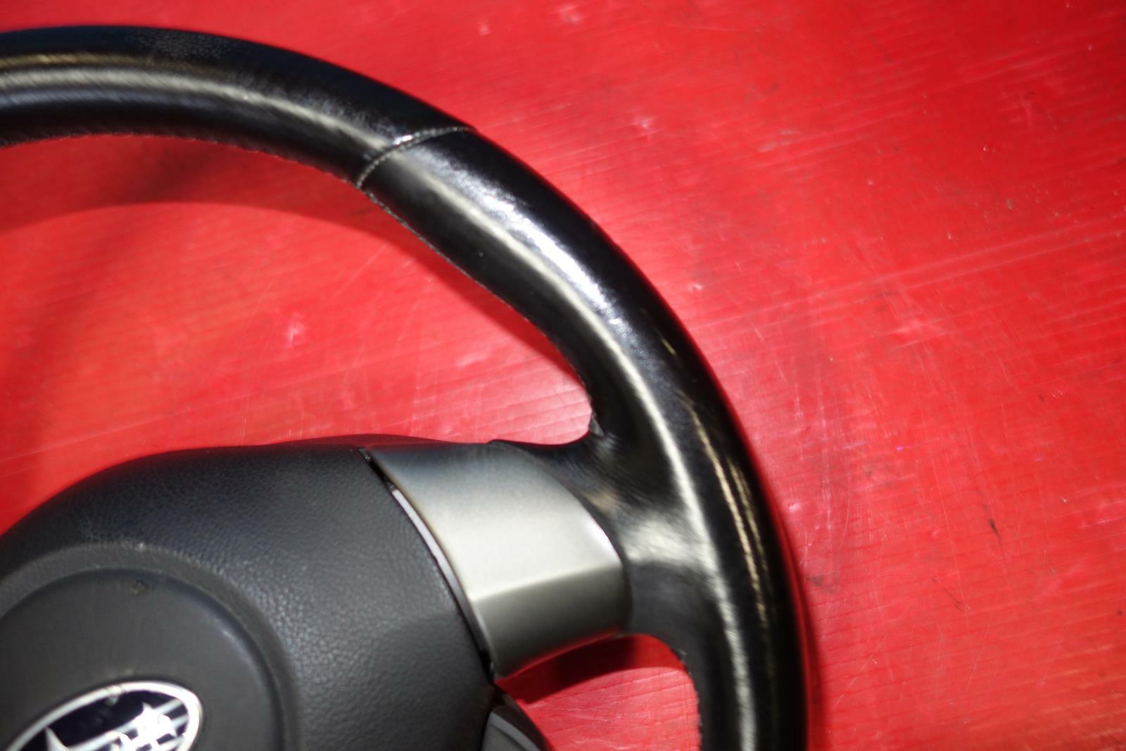 JDM Subaru Impreza Forester Legacy OEM Momo Steering Wheel & Hub BP5 #6176