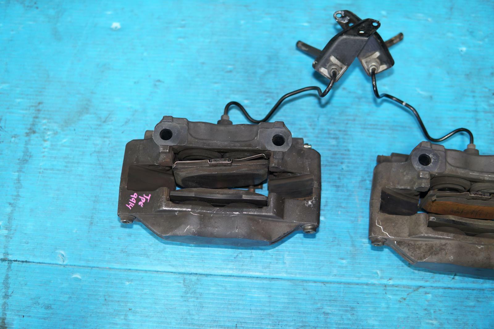 JDM Acura RL OEM Big Front 4 Pot / Piston Advics Brake Calipers OEM 2005-2012