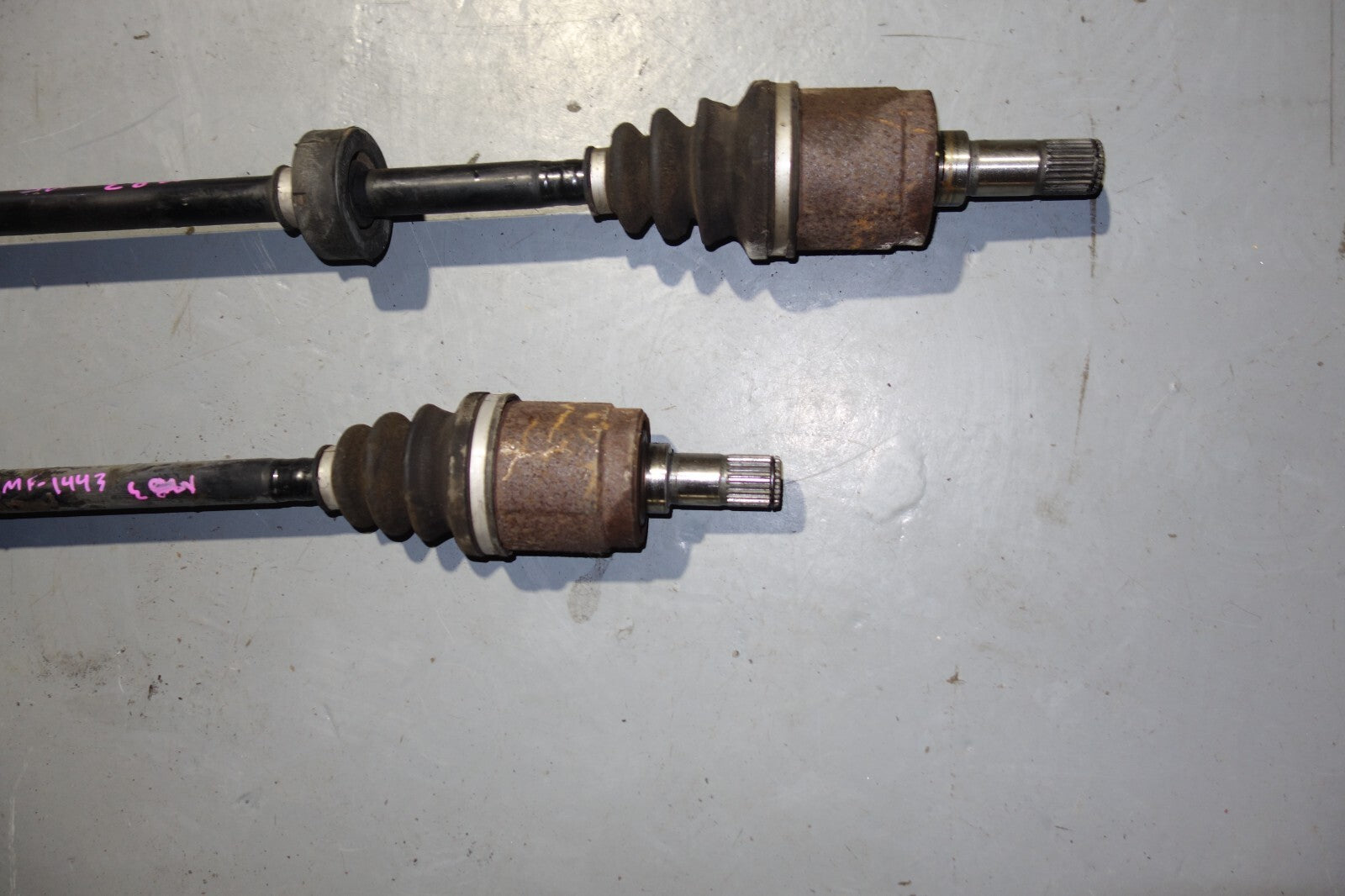 JDM 96-00 HONDA DOMANI OEM FRONT CV AXLE DRIVER SHAFTS AUTOMATIC L & R ACURA EL
