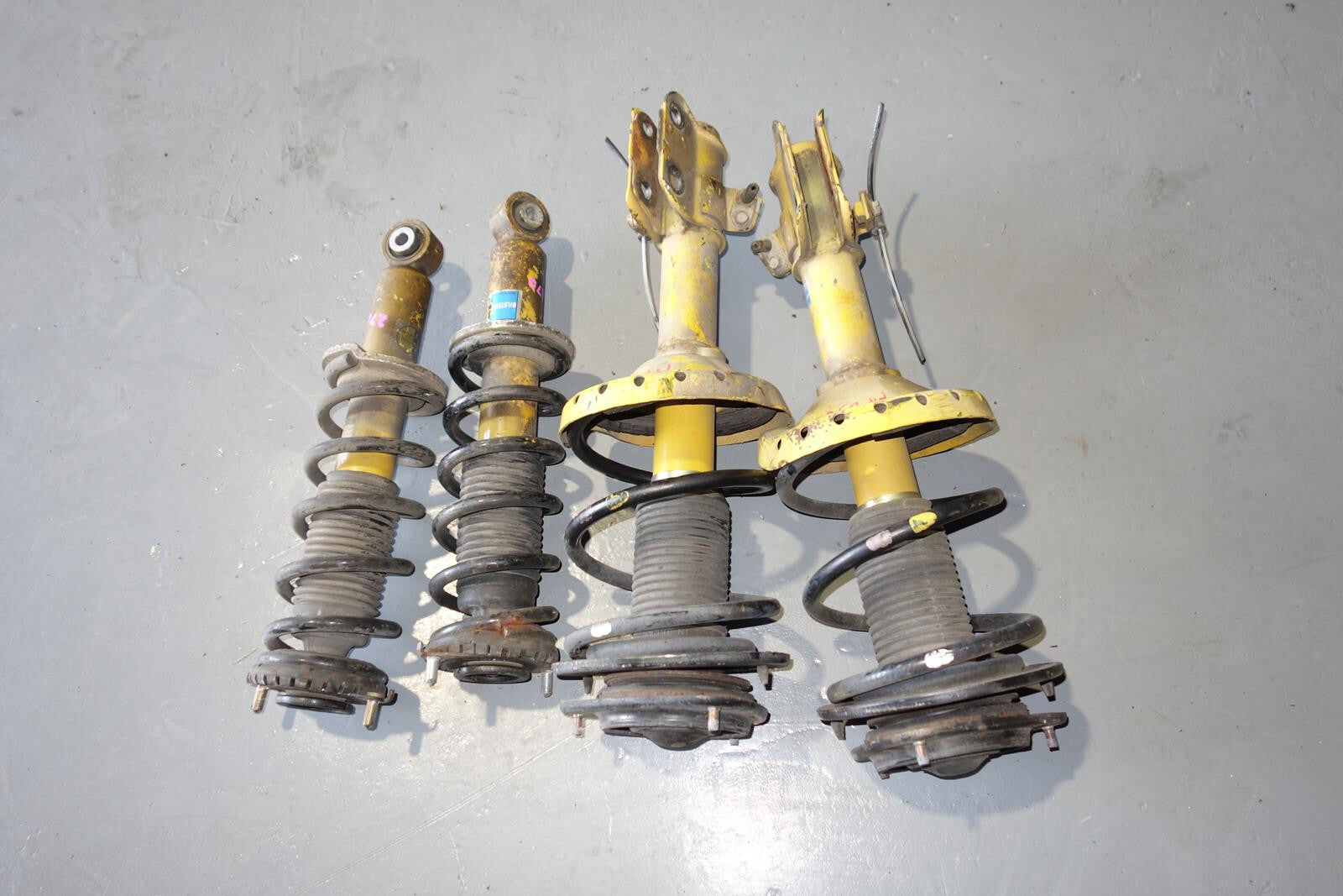 JDM Subaru Legacy Bilstein Shock Spring Strut Front Rear Suspension 05-09 MF-811
