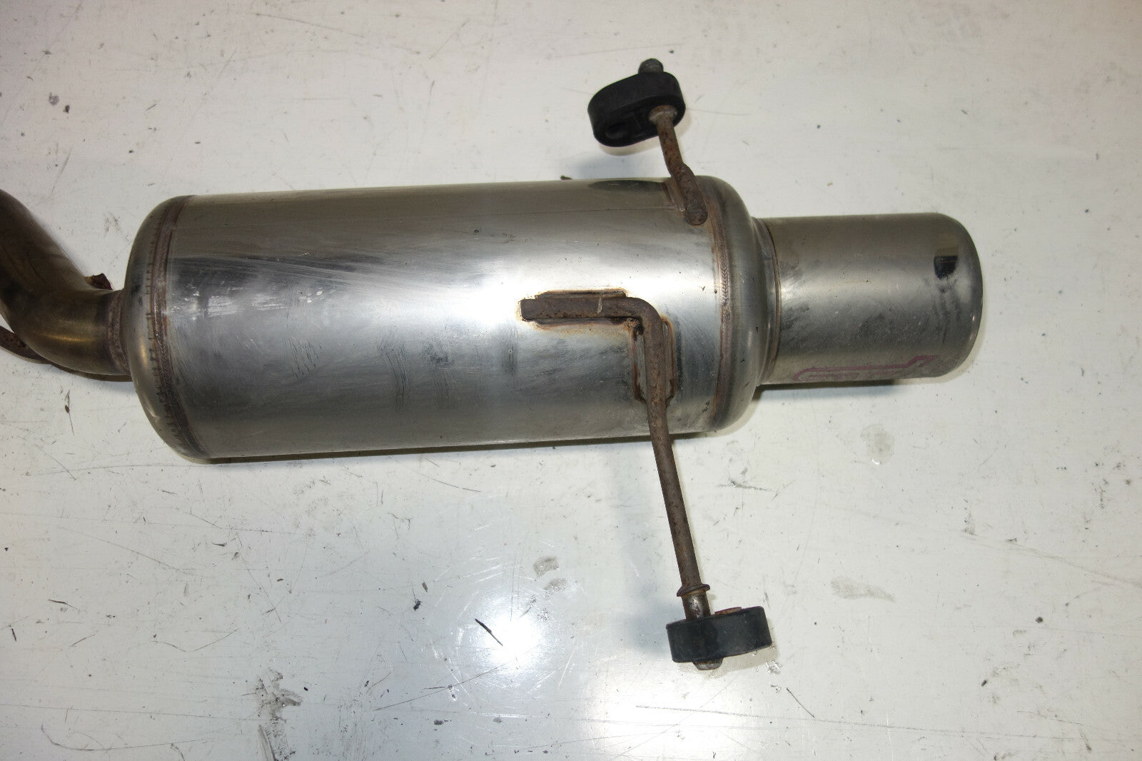 JDM Subaru Impreza WRX STi GENOME Exhaust Muffler Rare GDA GDB