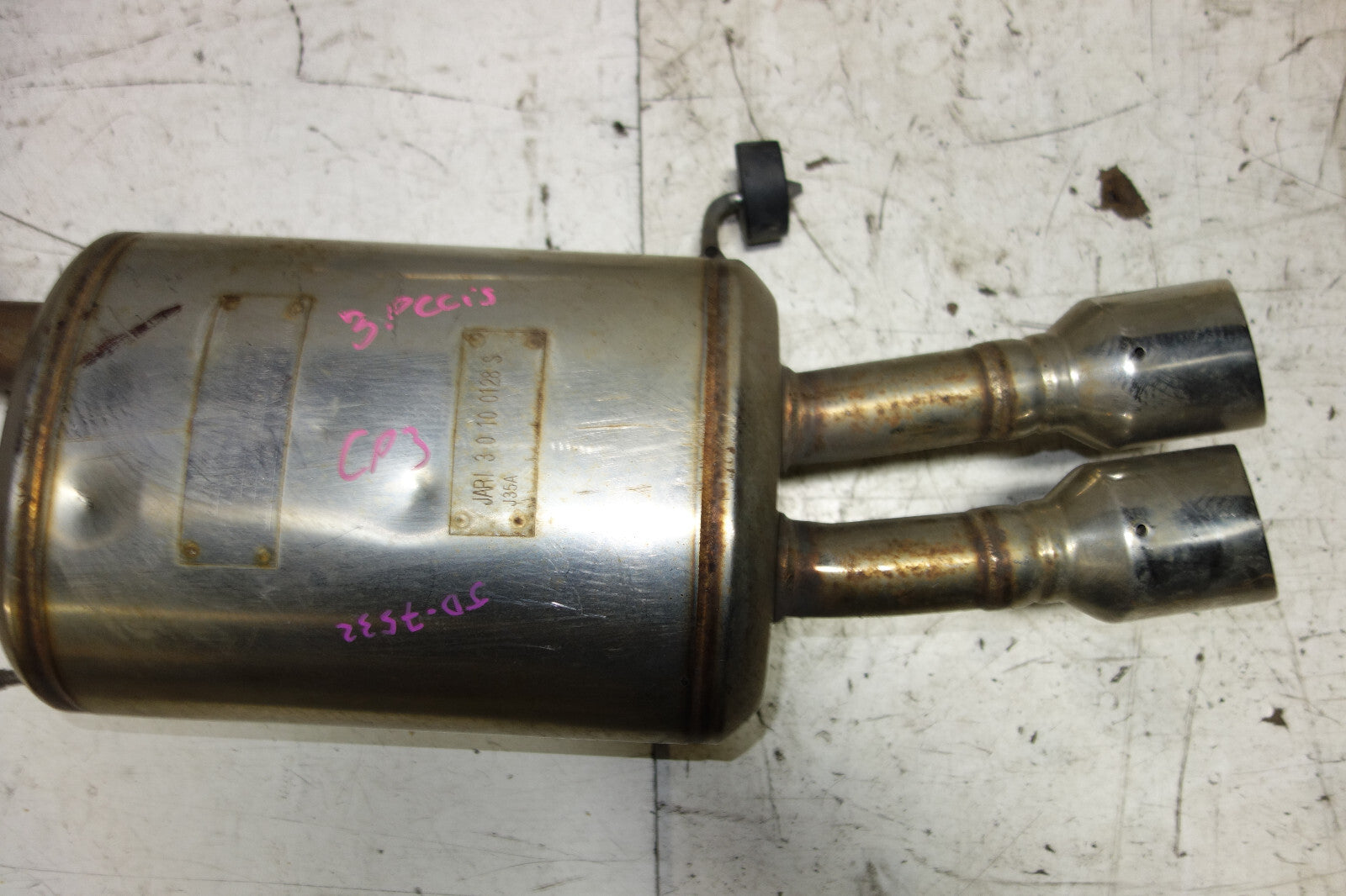 JDM Honda Accord V6 CP3 MUGEN POWER Sport Exhaust Muffler System 2008-2012 Rare