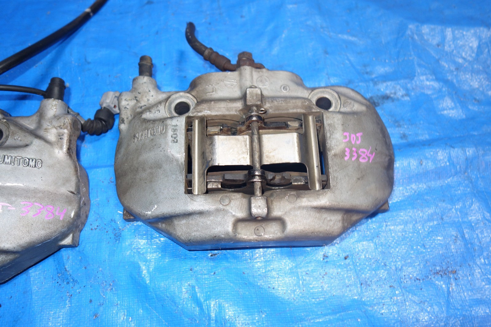 JDM Lexus LS430 OEM 4 Piston Front Brake Calipers Left & Right Original 2001-06