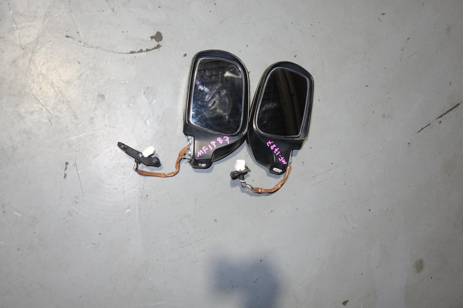 JDM Subaru Impreza WRX STi Mirrors GRB Power Folding Mirrors 2008-2014 OEM
