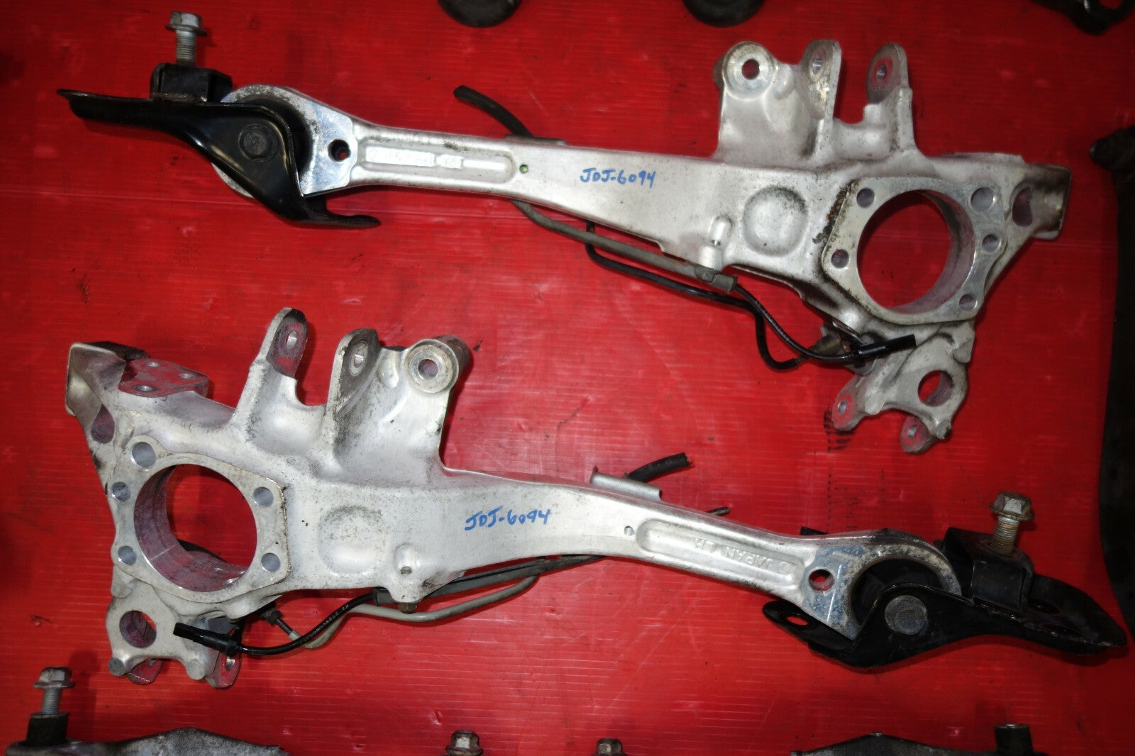 JDM Subaru Legacy Spec B Aluminum Rear Control Arms Trailing Arm 2005-2009