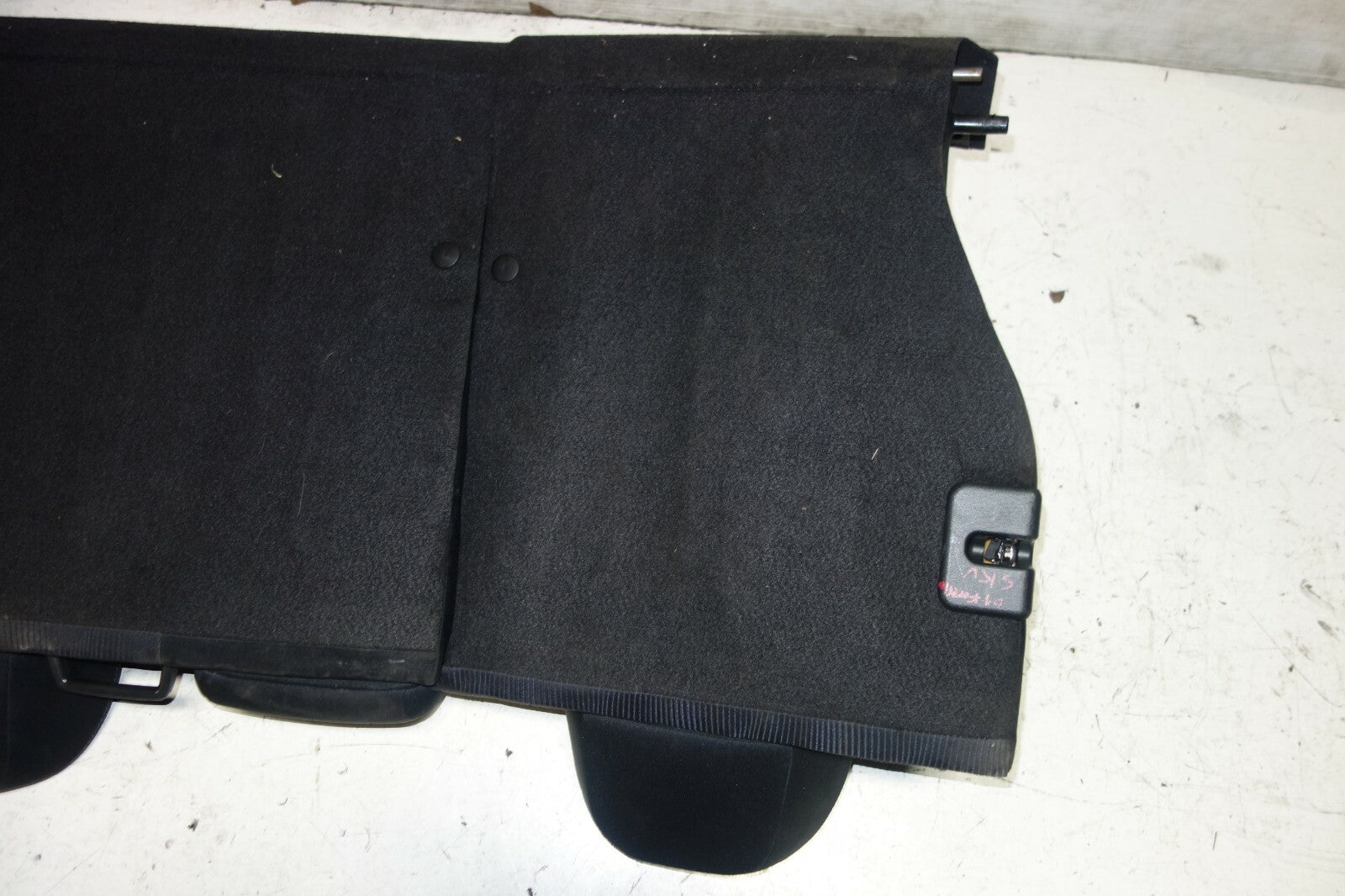Subaru Forester Rear Upper Seat Bench Cushion Head Rests Black SH5 2009-2013